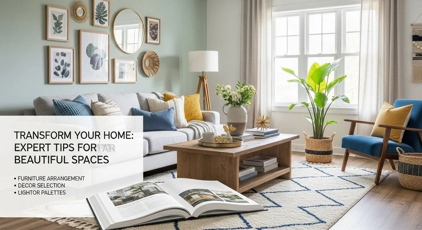 The Ultimate Guide to Interior Design, Furniture, and Decor: Transform Your Space with Confidence - Interior Design