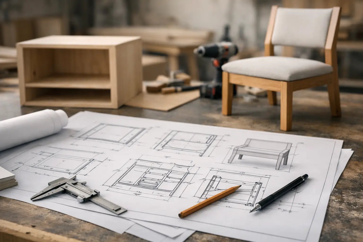 Furniture Manufacturing Drawings Download - Craft'n Build