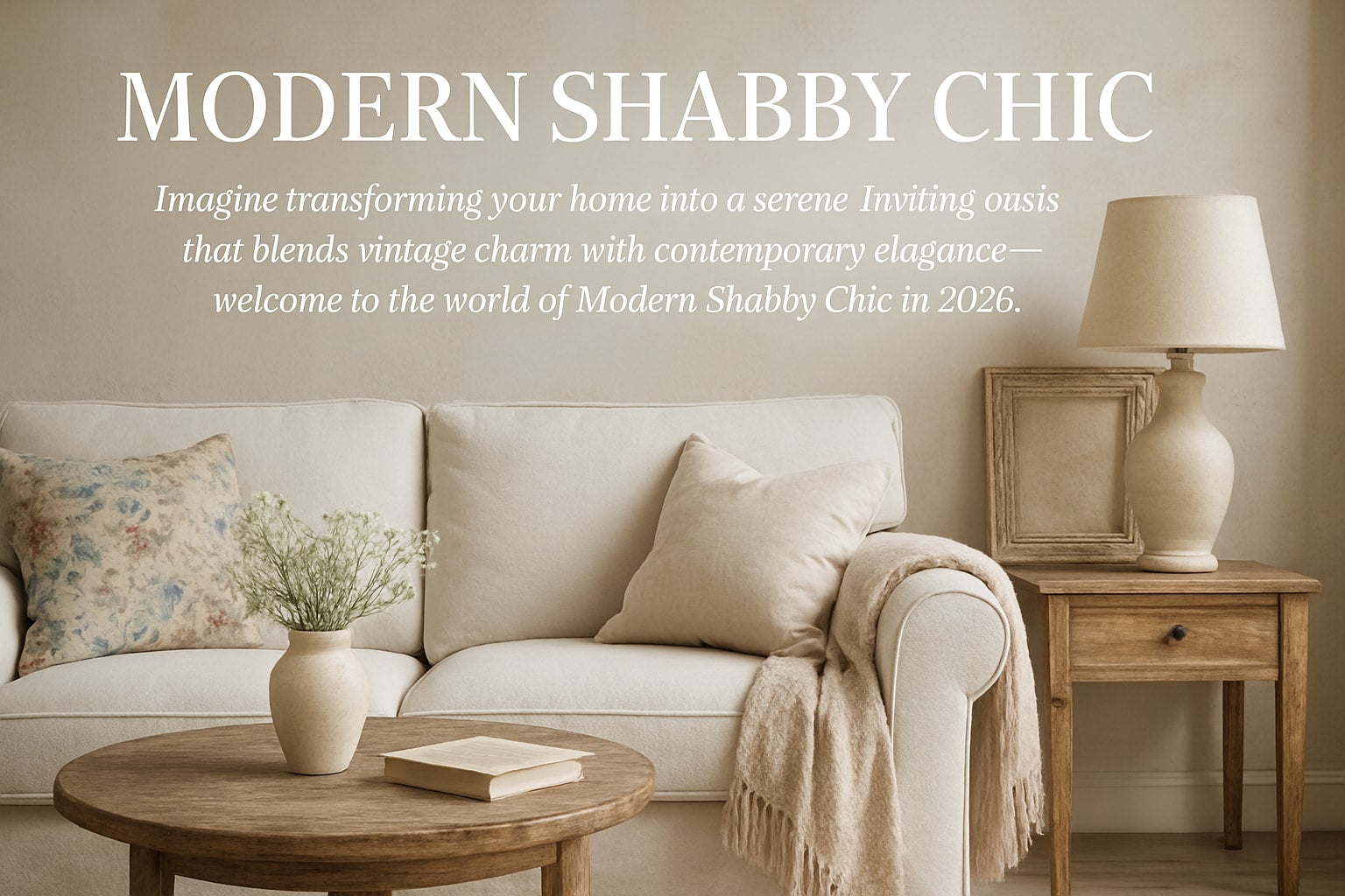 Modern Shabby Chic Guide: Style Your Space in 2026