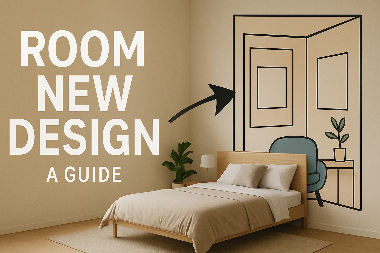 Room interior showcasing layout from New Design Guide 2025 with modern decor