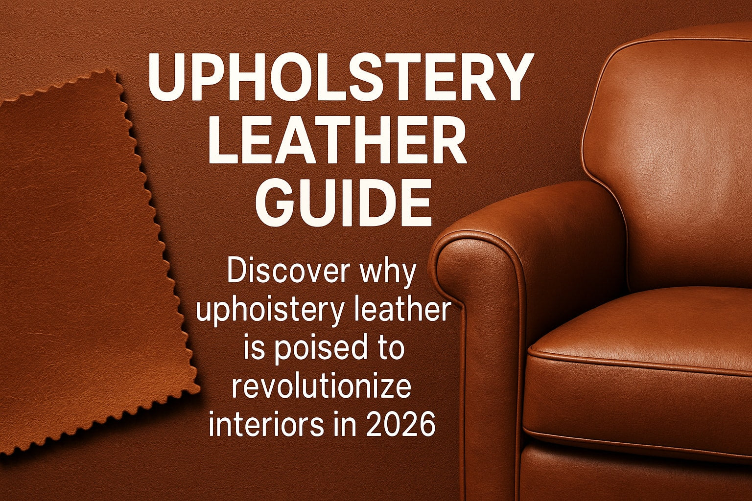 Upholstery Leather Guide: Expert Insights for 2026