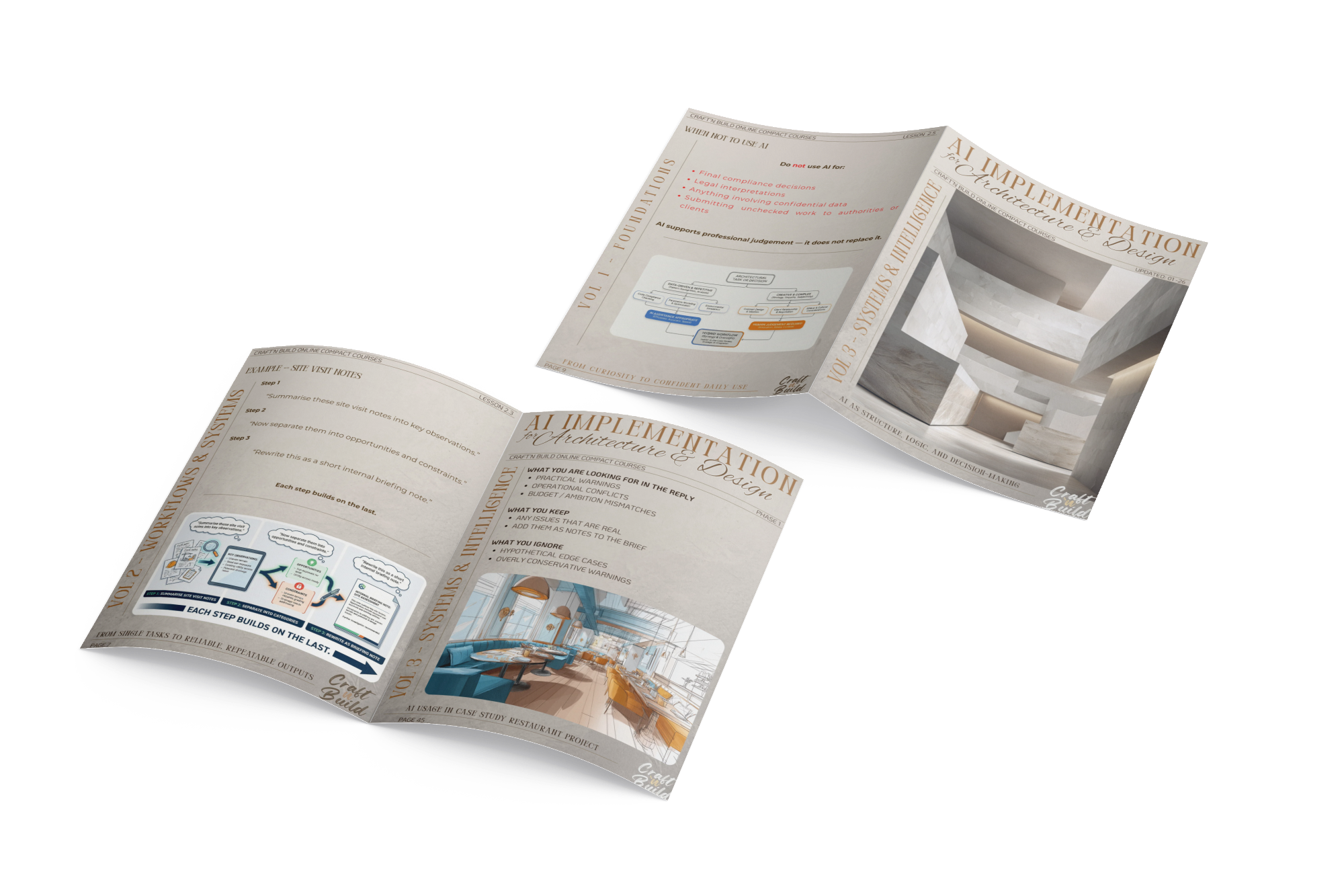 AI Vol. 3 Systems for Architects & Designers