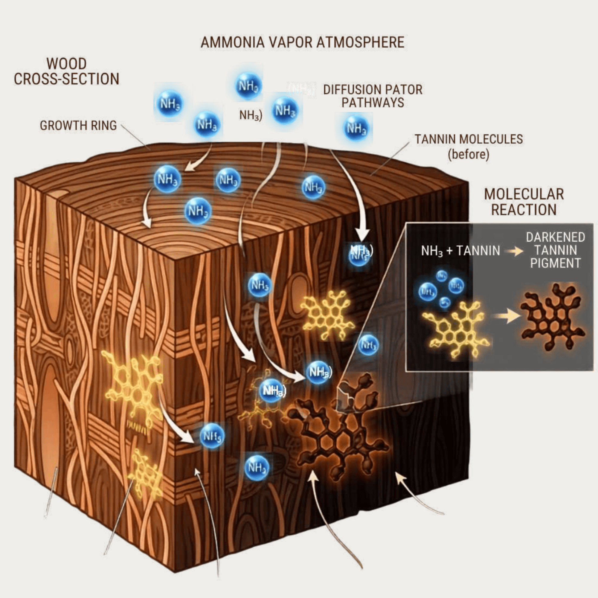 Ammonia Fuming of Hardwoods - Craft'n Build