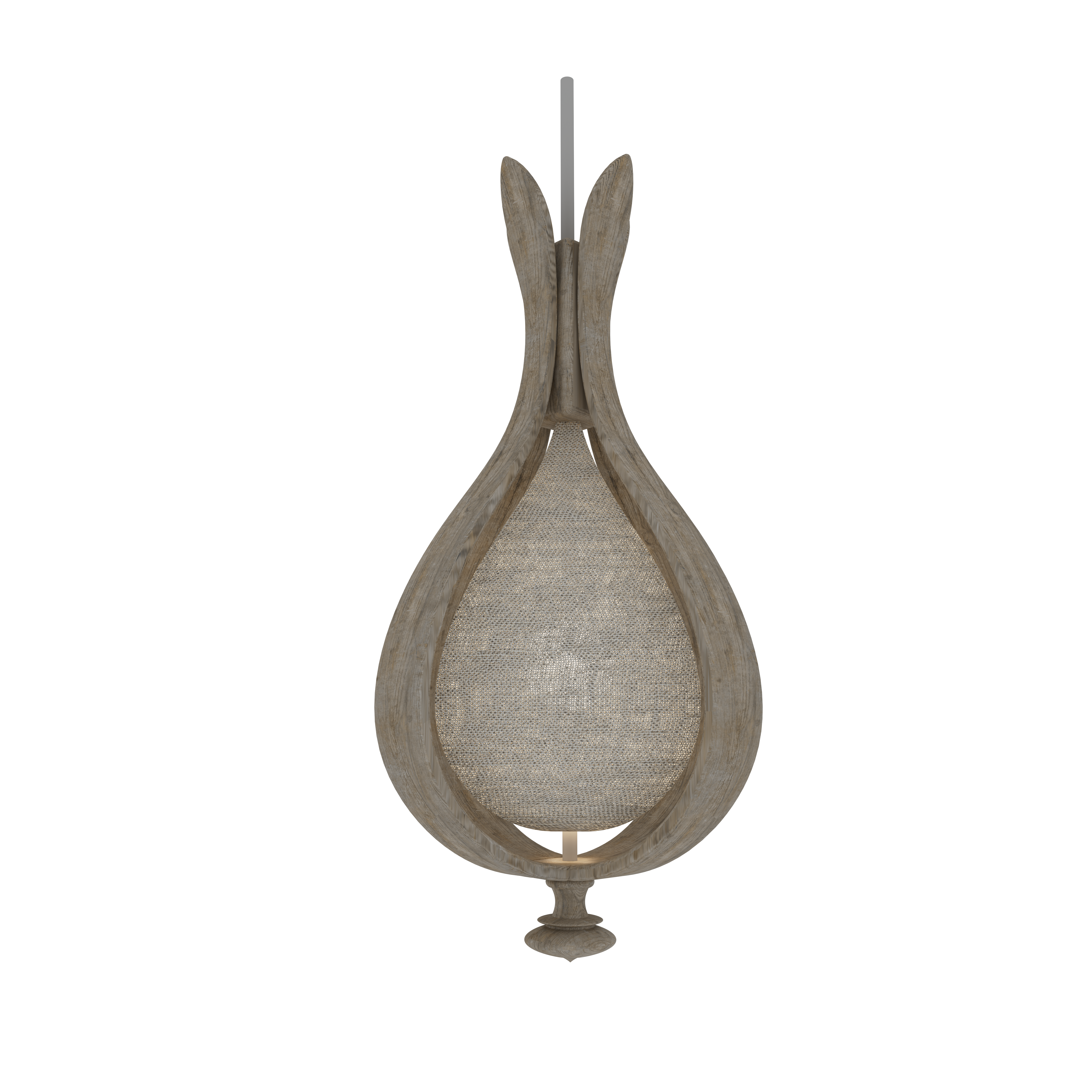 La lámpara de araña Tulipán - CAD 3D