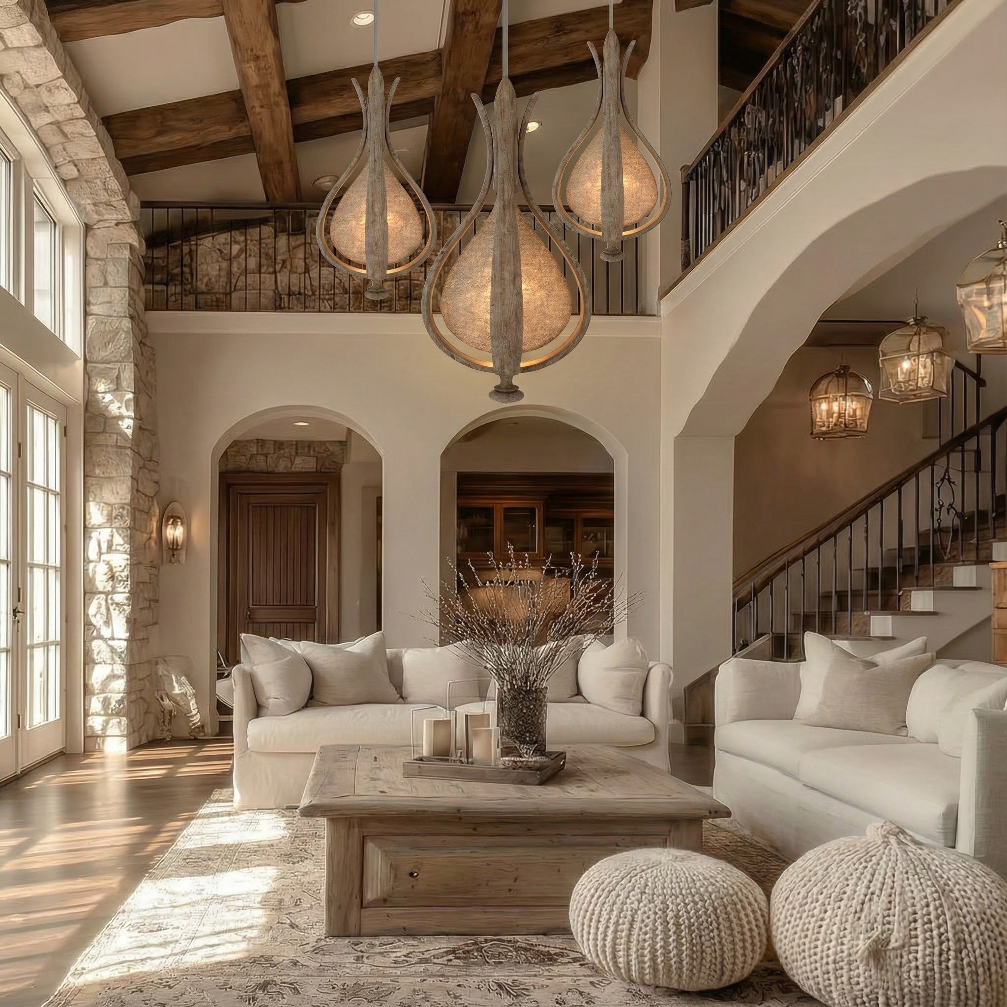 La lámpara de araña Tulipán - CAD 3D