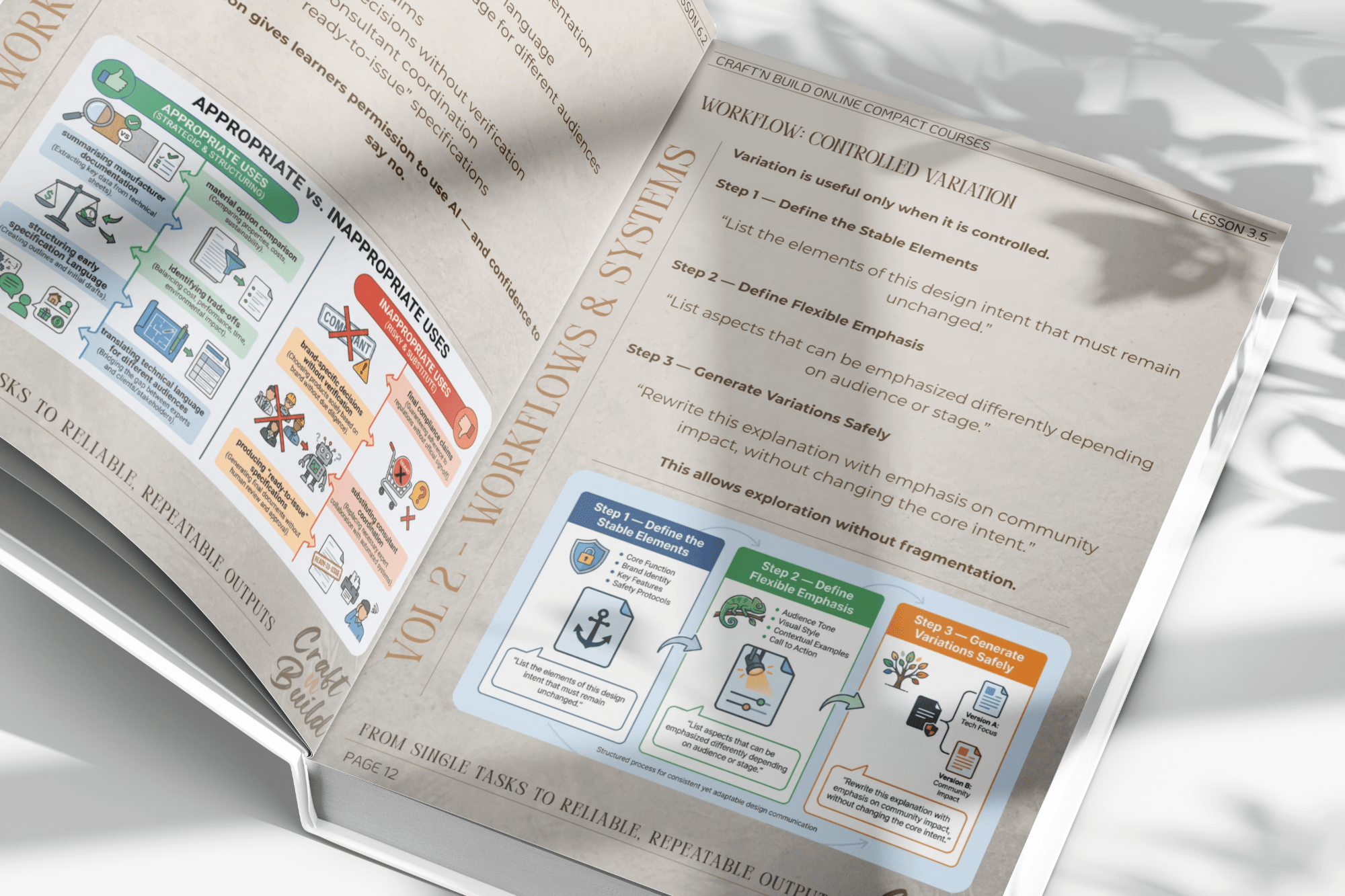 Complete AI Implementation Trilogy Vol. 1+2+3 - Craft'n Build