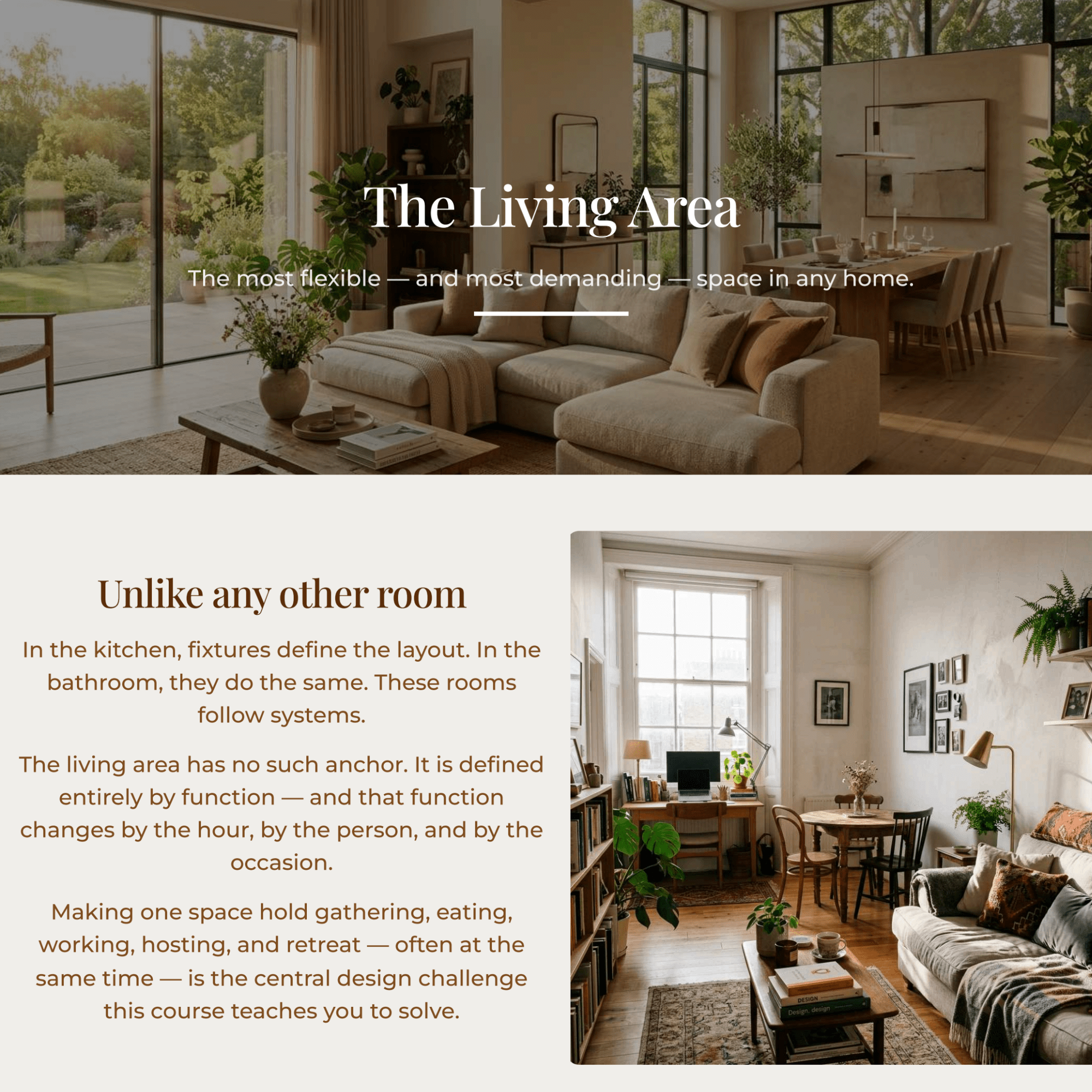 The Living Area - Craft'n Build
