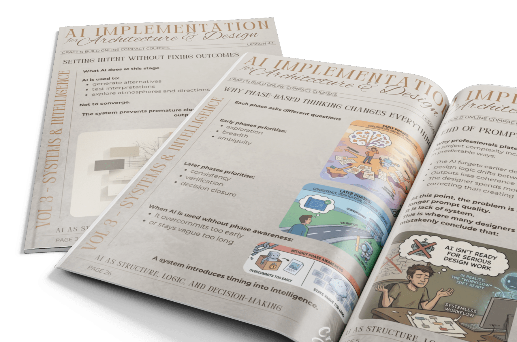 Complete AI Implementation Trilogy Vol. 1+2+3 - Craft'n Build