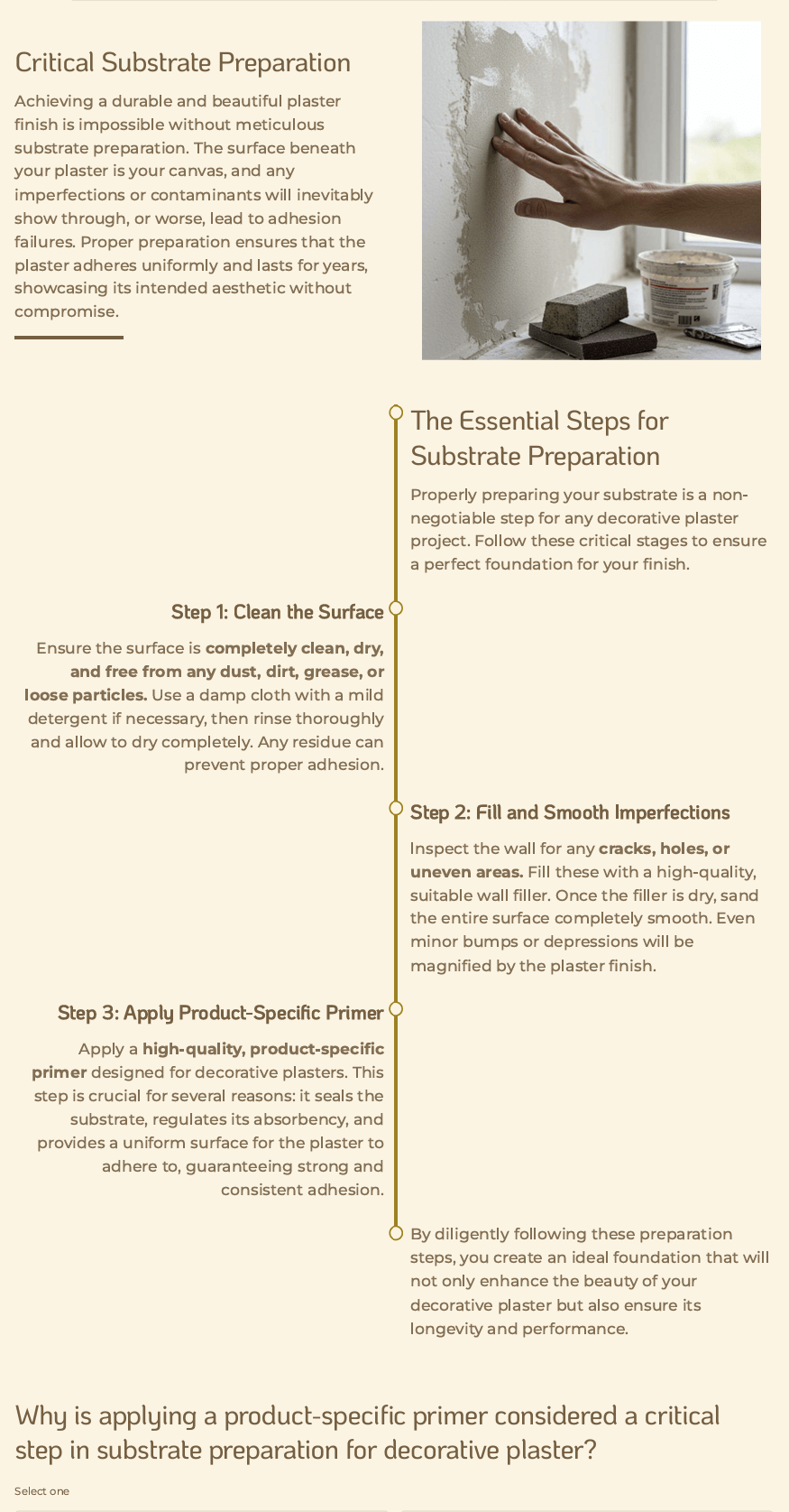 Decorative Plaster Master Course - Craft'n Build