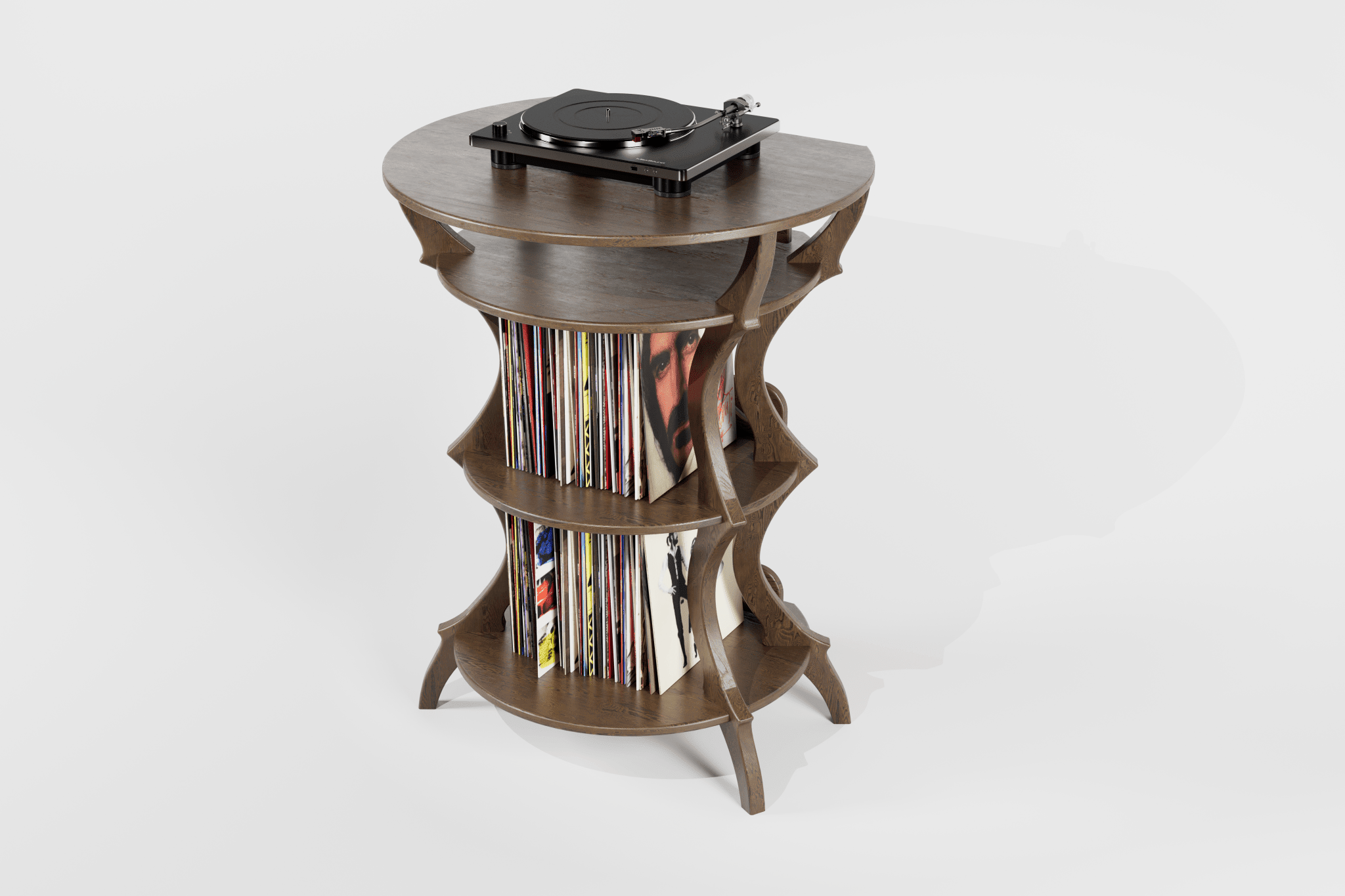 The Resonance Stand - sculptural record table - Craft'n Build