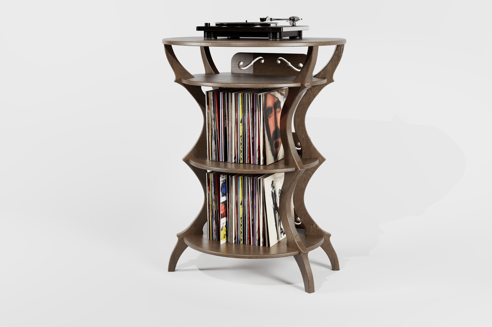 The Resonance Stand - sculptural record table - Craft'n Build