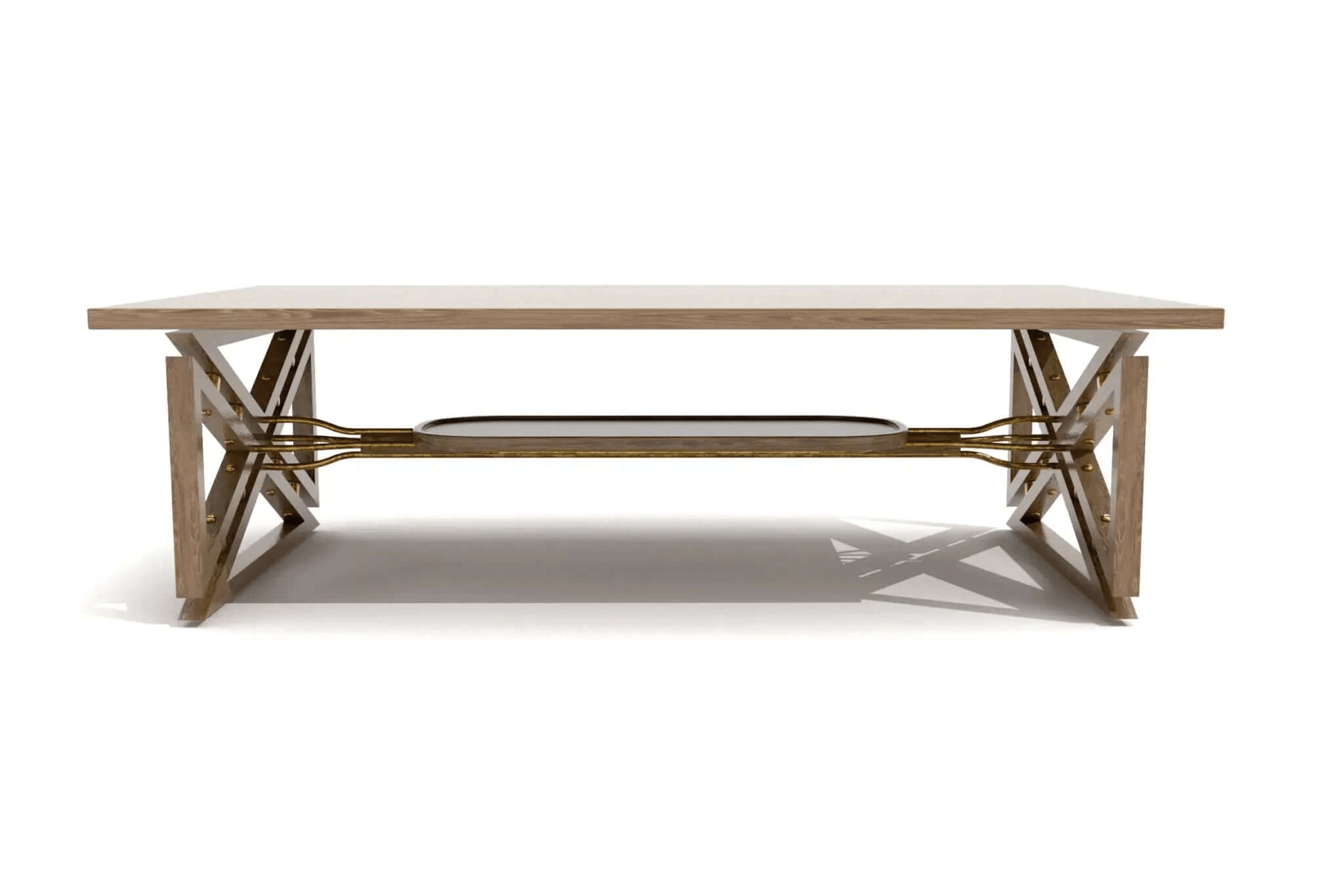 Fairfax Coffee Table - 3D CAD design - Craft'n Build