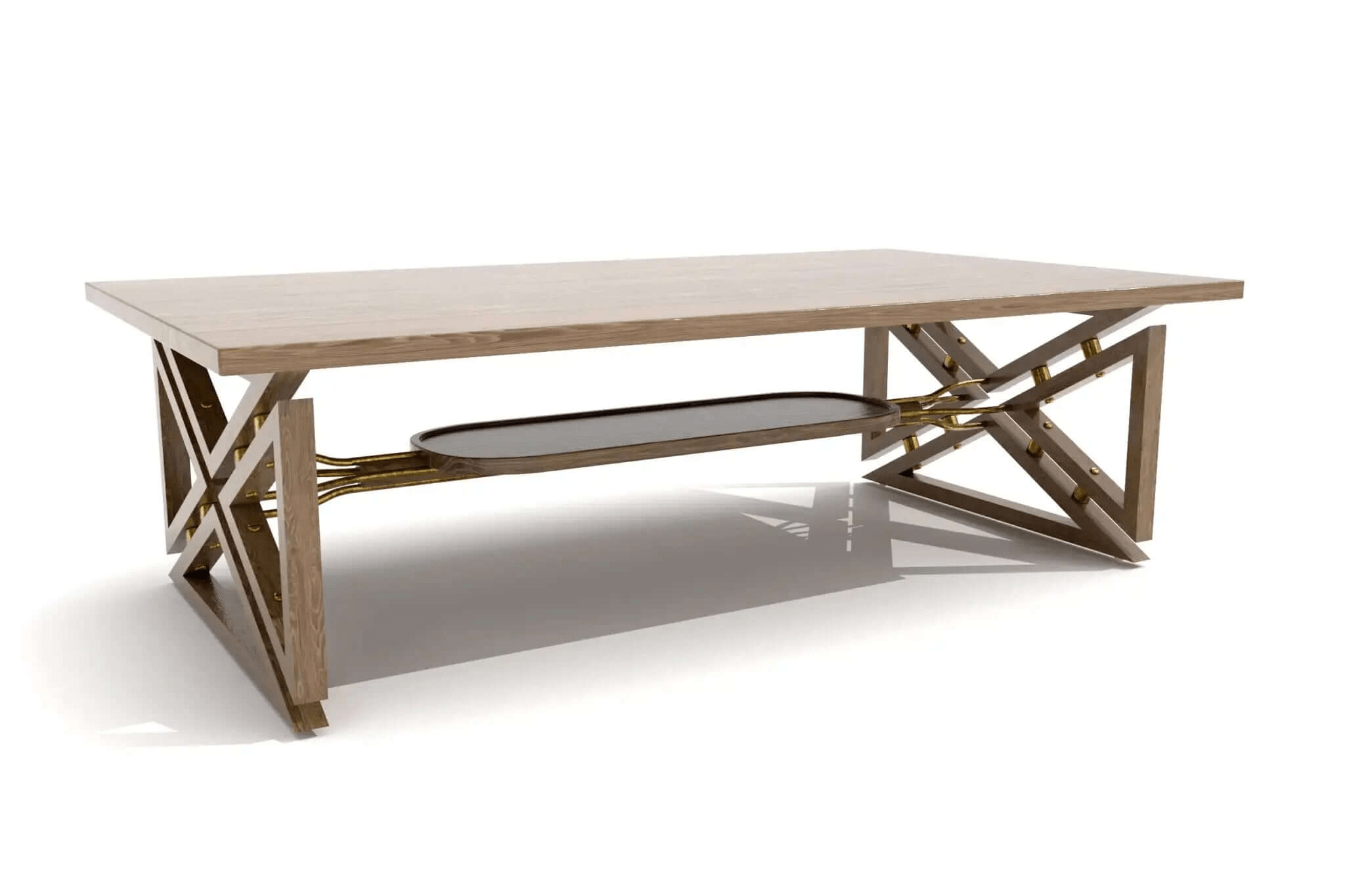 Fairfax Coffee Table - 3D CAD design - Craft'n Build