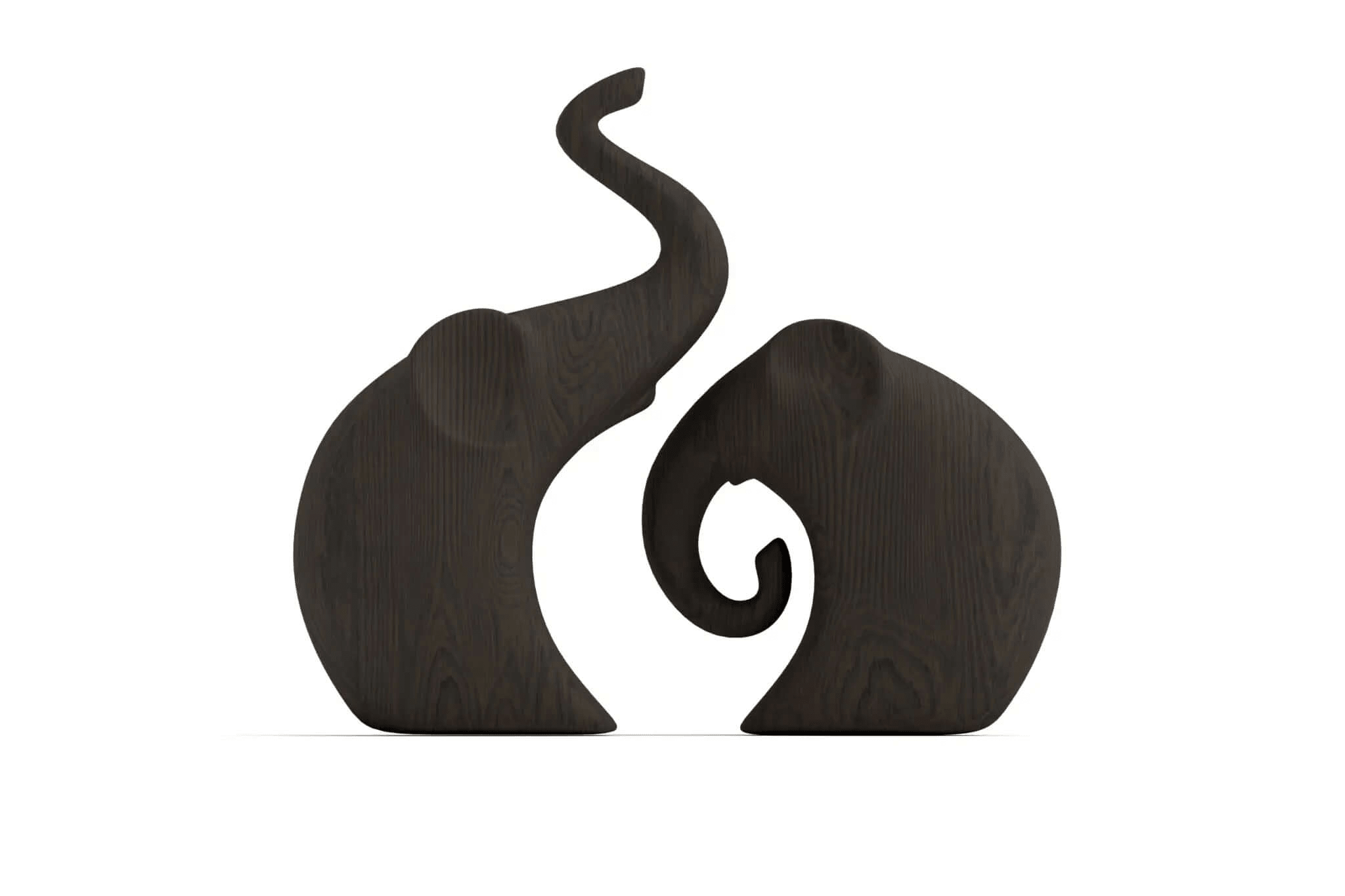 Hand Carved Elephant Sculpture - 3D CAD - Craft'n Build