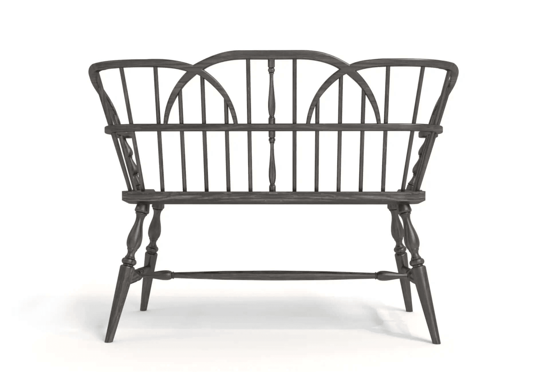 Hoop Back Bench - 3D CAD - Craft'n Build