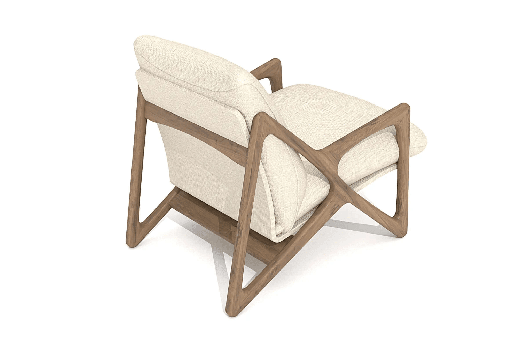 Janis Lounge Chair - 3D CAD - Craft'n Build