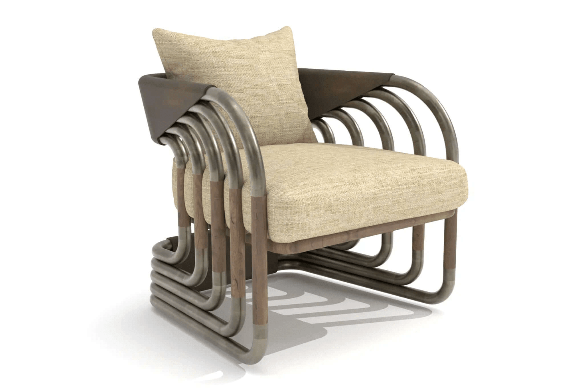 Juntos Lounge Chair - 3D CAD Design - Craft'n Build