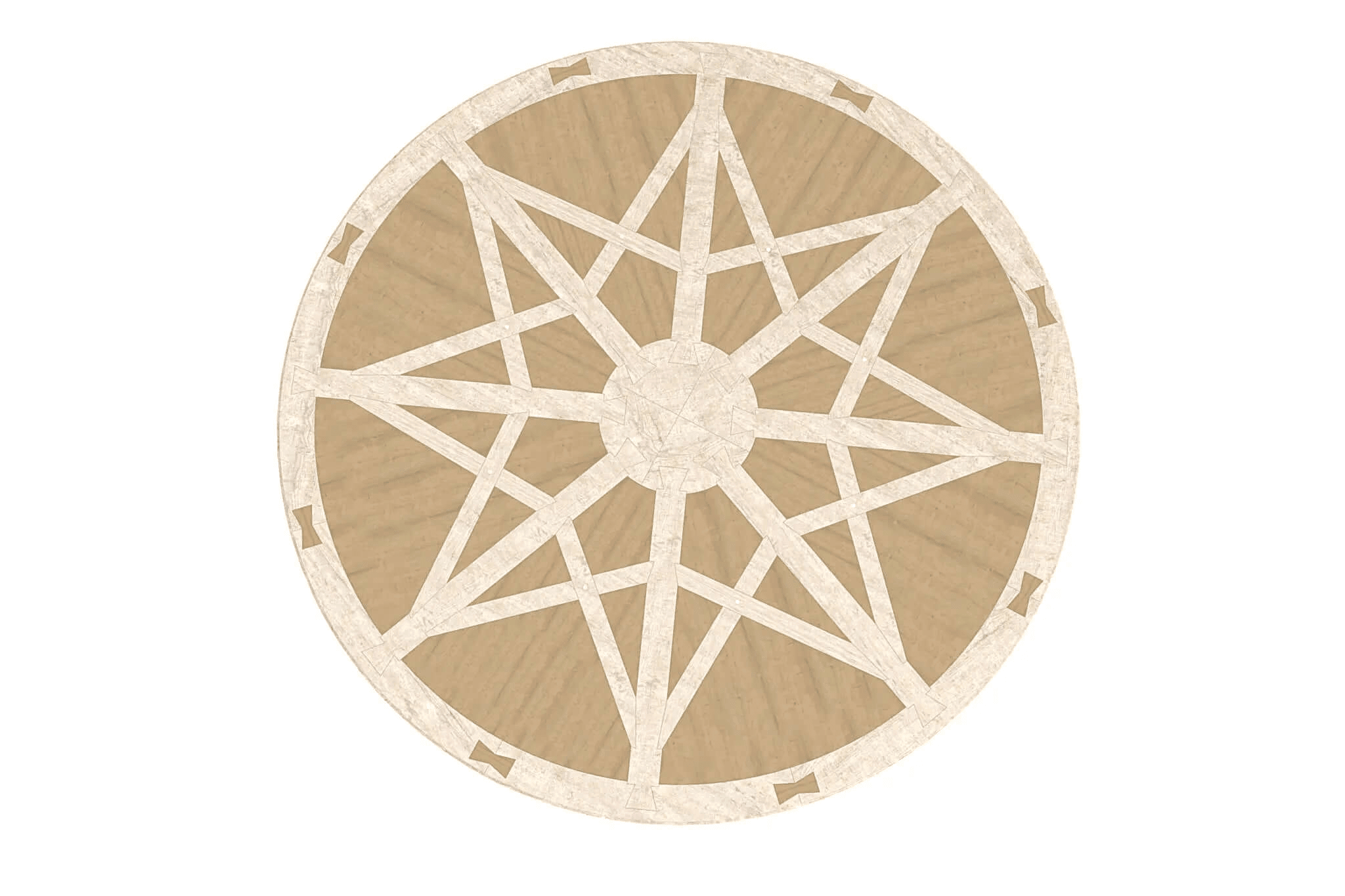 Kalmar Dining Table - 3D CAD - Craft'n Build