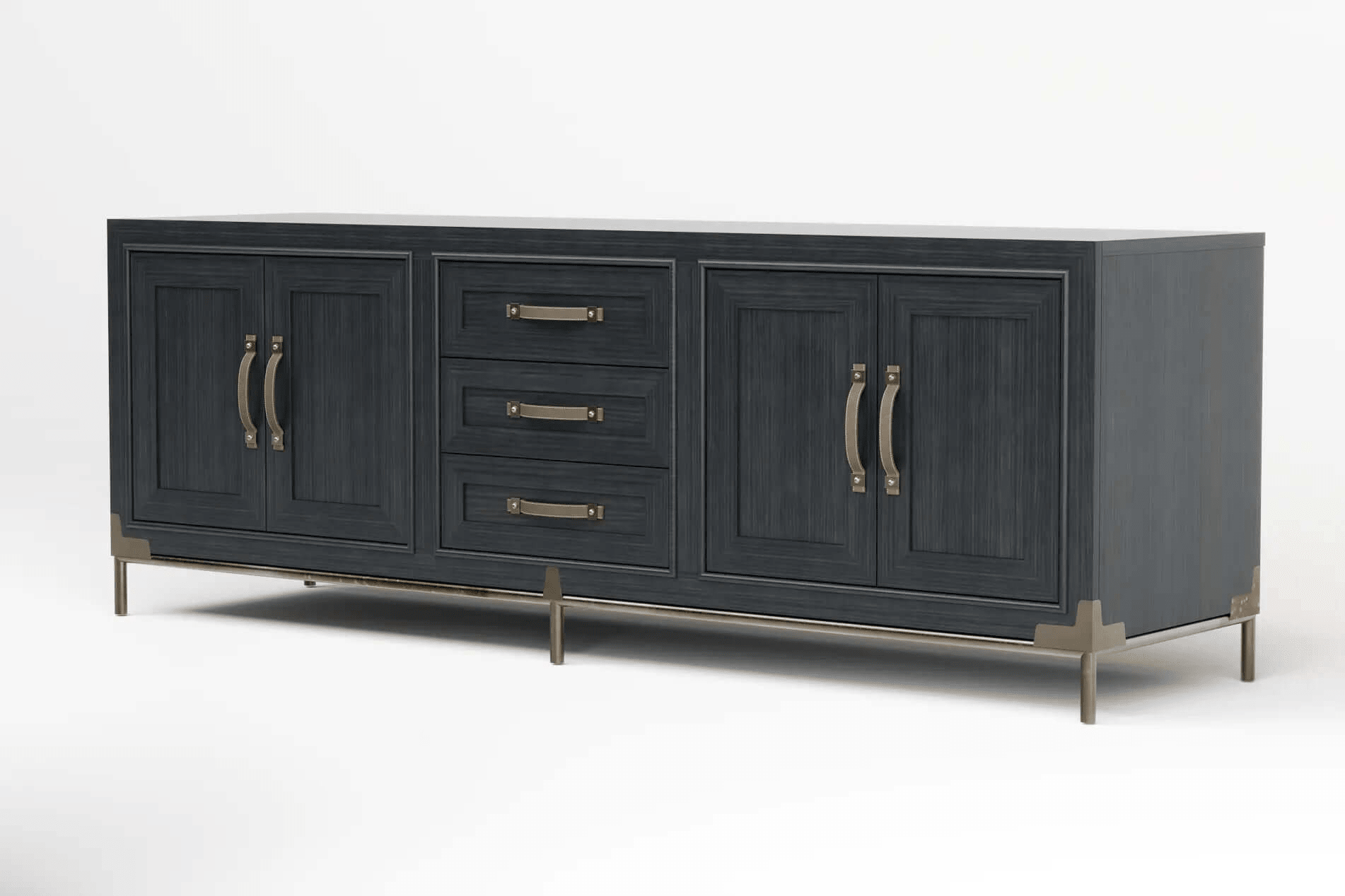 North Media Cabinet - 3D CAD - Craft'n Build
