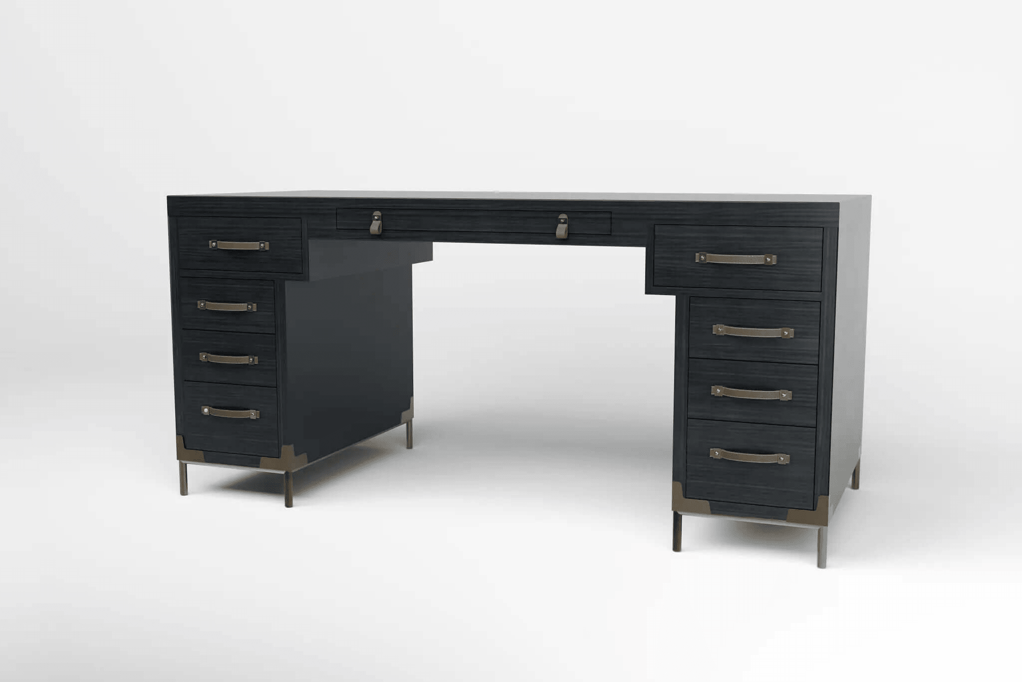 North Writing Desk - 3D CAD - Craft'n Build