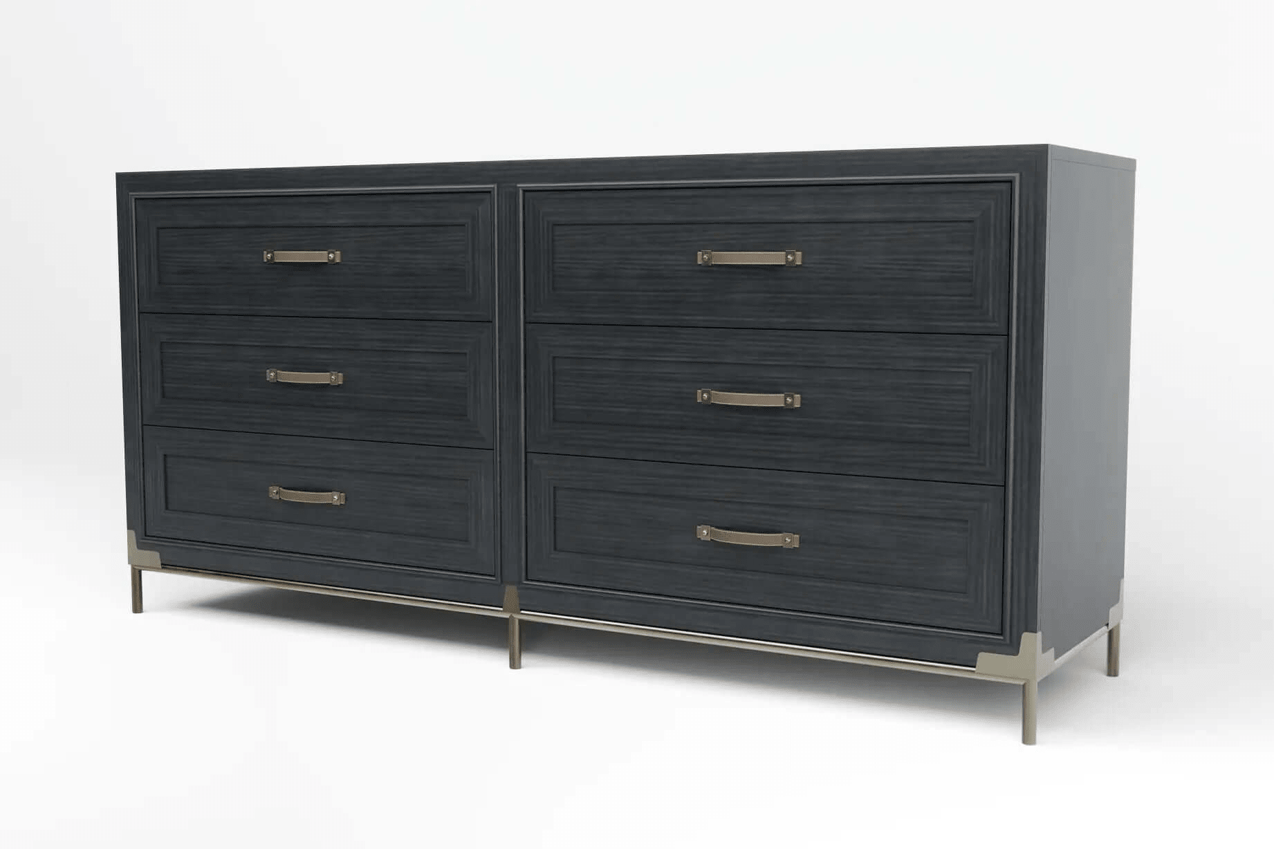 North 6 Drawer Dresser - 3D CAD - Craft'n Build