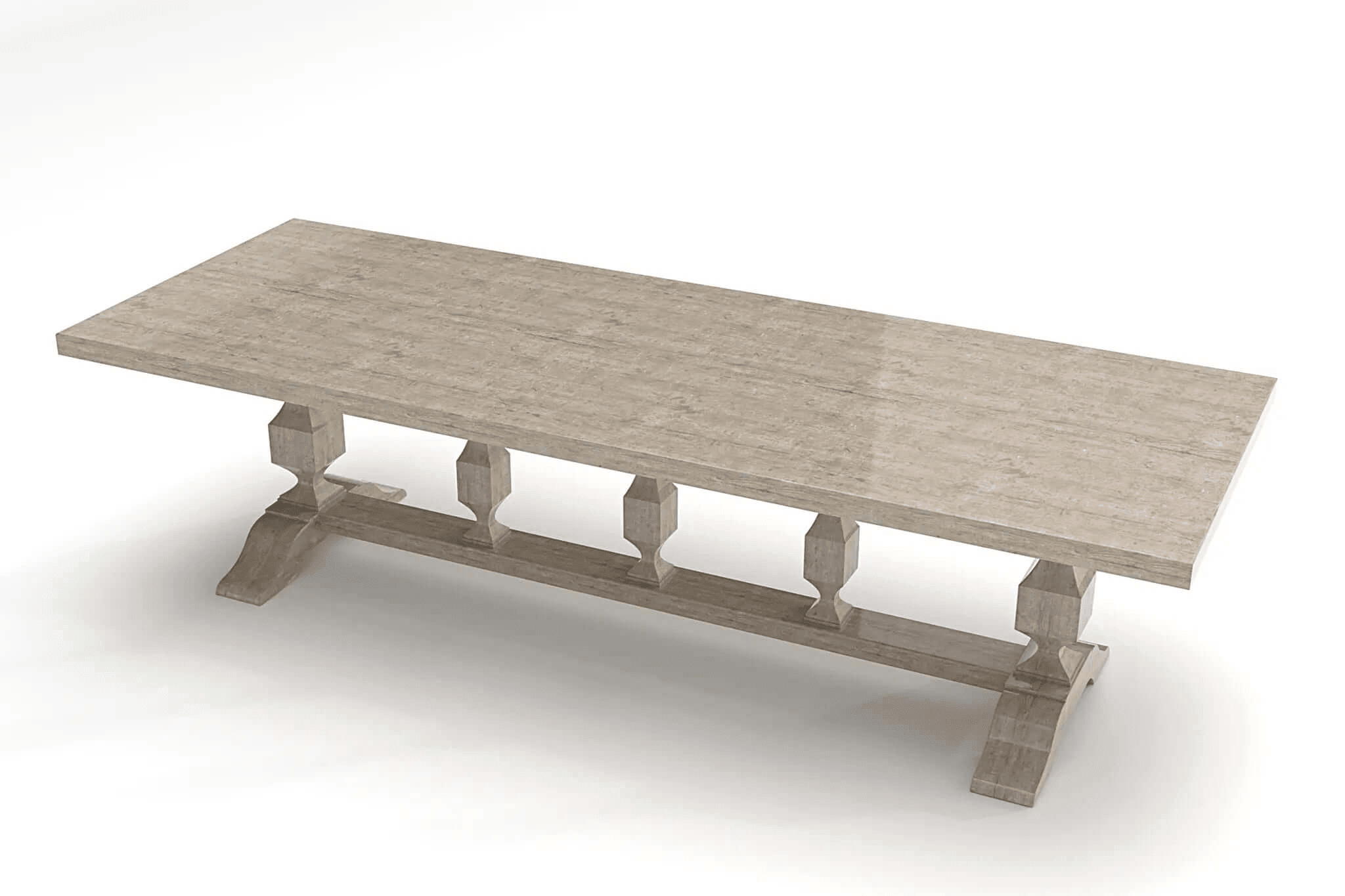 St. Barts Dining Table - 3D CAD - Craft'n Build