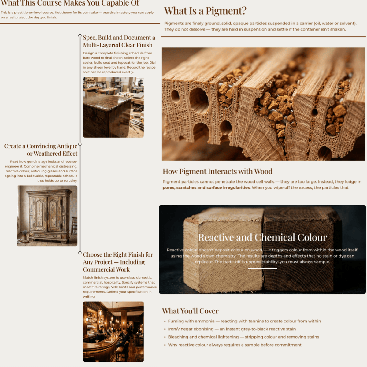 Wood Finishing Master Course - Craft'n Build