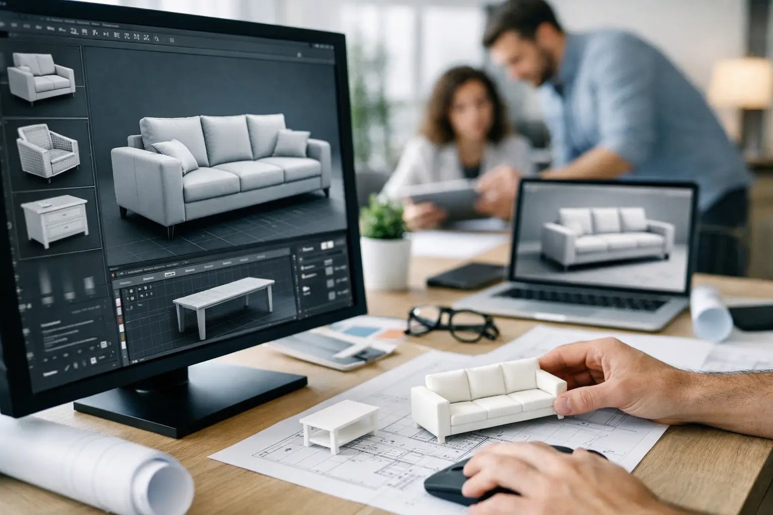 How 3D CAD Furniture Models Save Design Time - Craft'n Build
