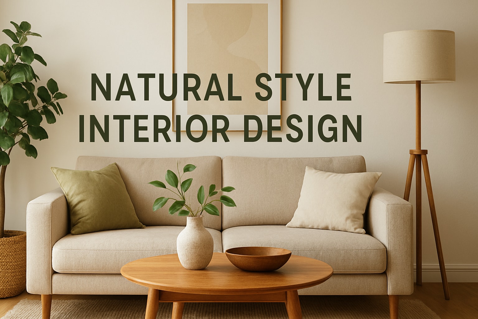 Natural Style Interior Design Guide for a Serene Home 2026
