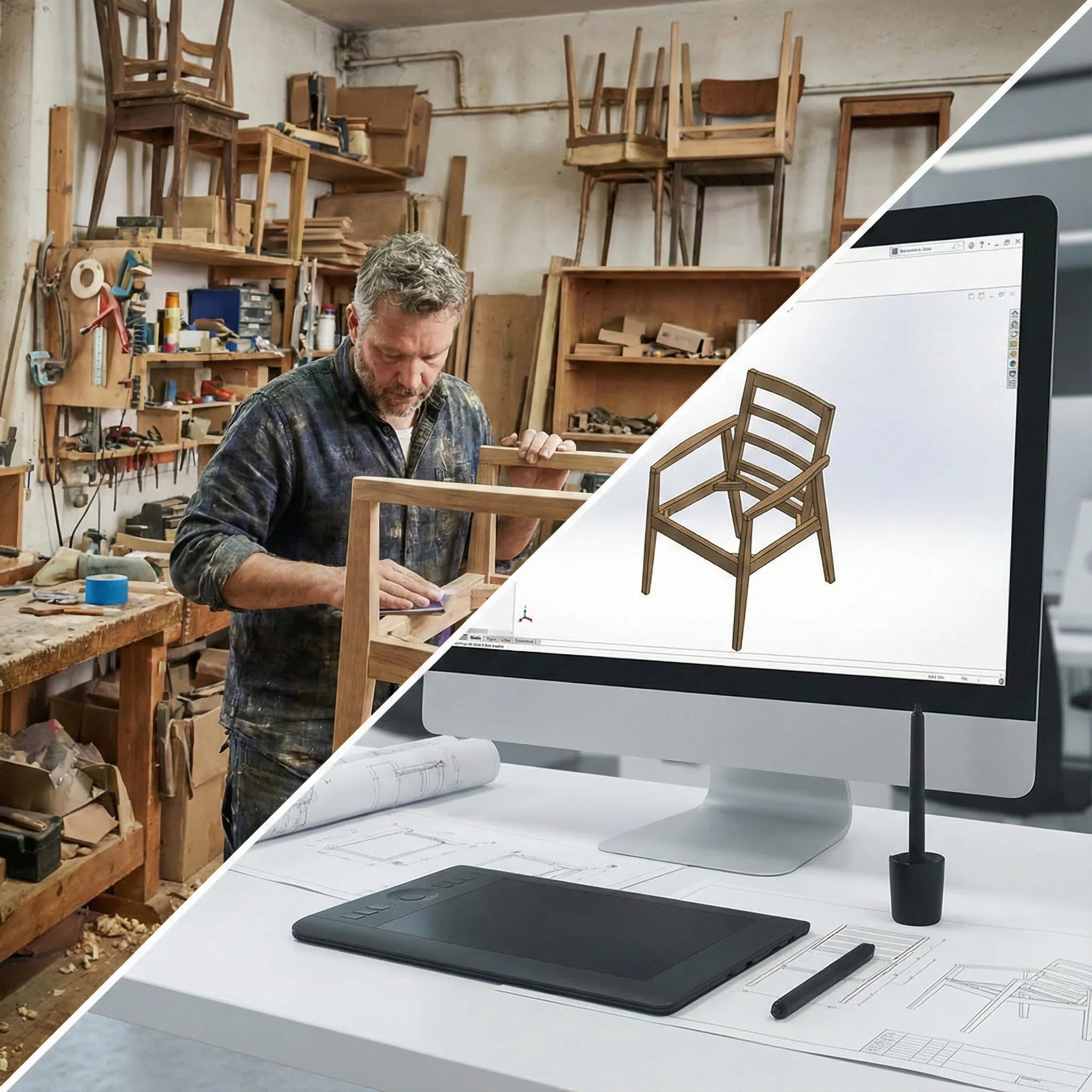 3D-CAD-Furniture-Drawings-Collection Craft'n Build