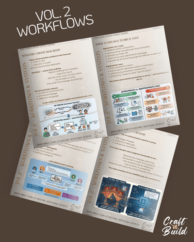 AI Vol. 2 Workflows for Architects & Designers - Craft'n Build