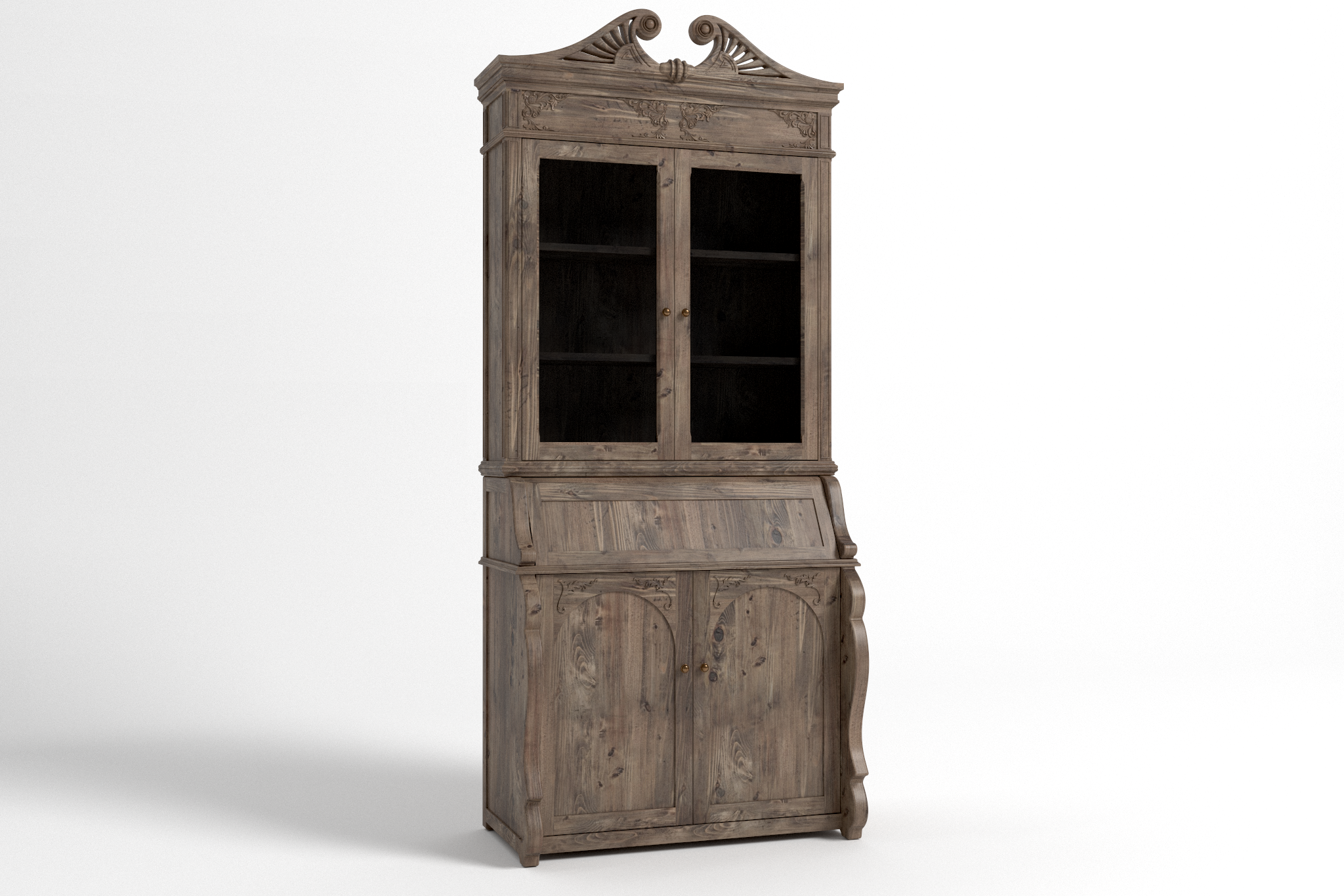 Murrieta Bar Cabinet - 3D CAD