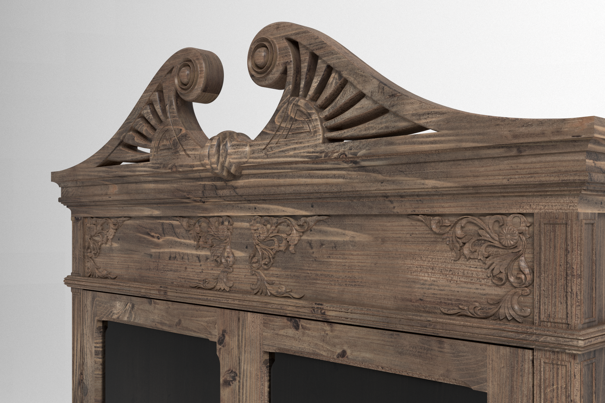 Murrieta Bar Cabinet - 3D CAD