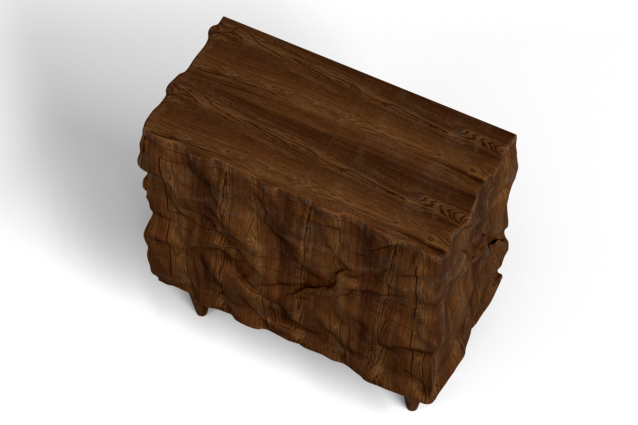 Alcatraz Hall Chest - 3D CAD