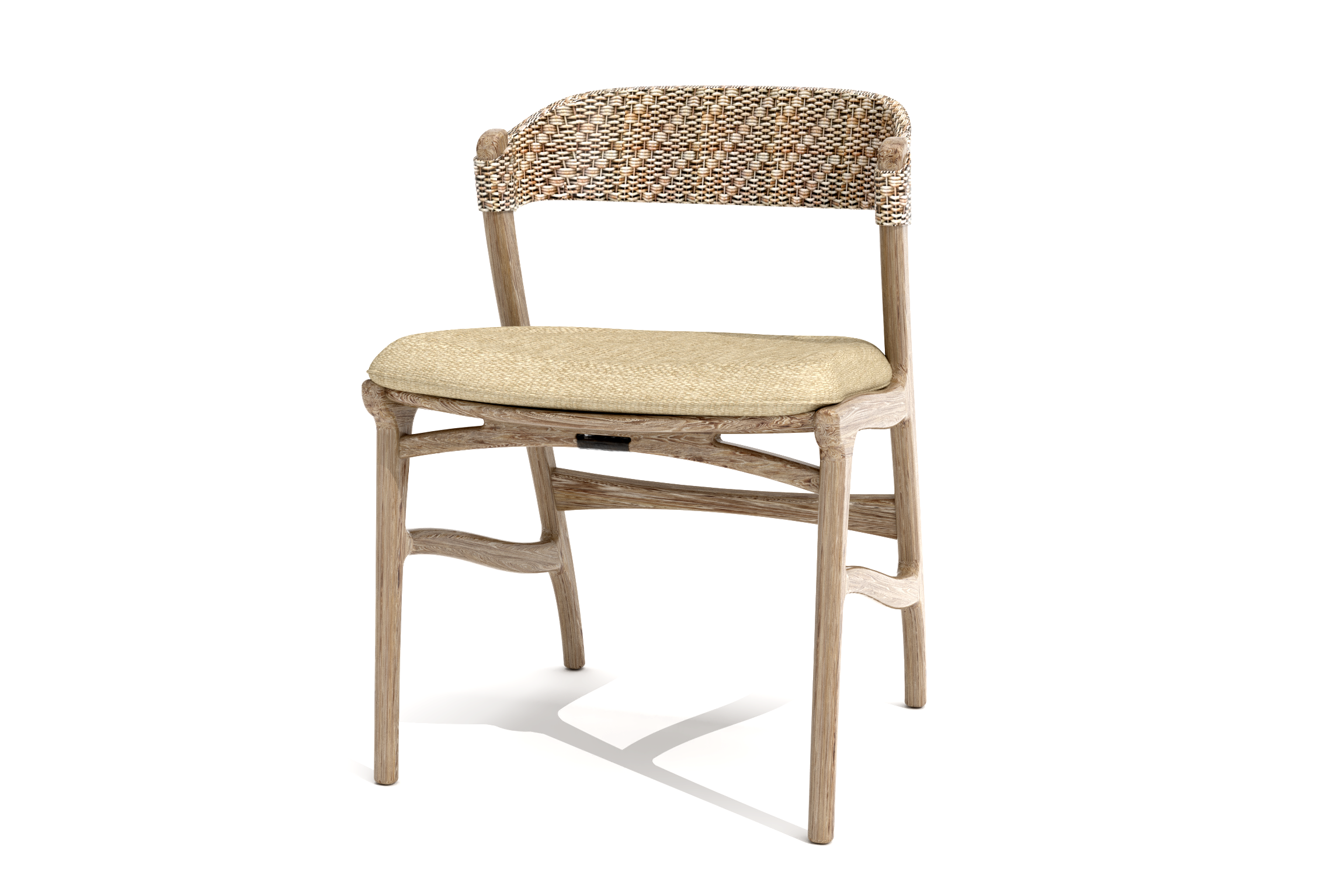 Javier Dining Chair - 3D CAD