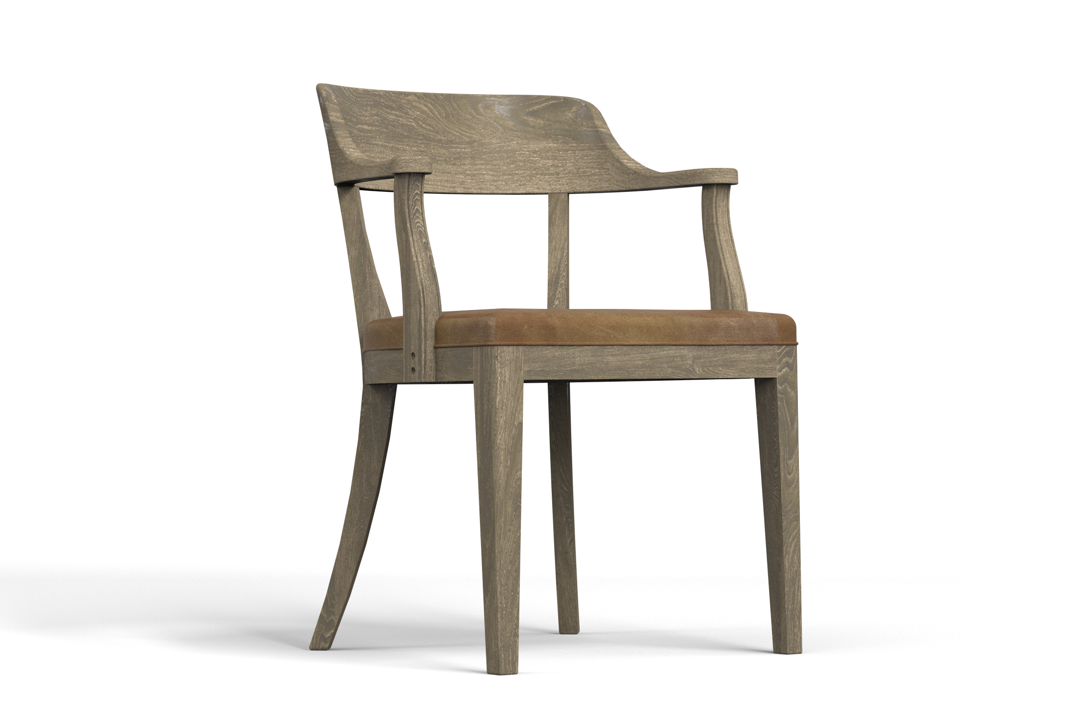 Dalton Dining Chair - 3D CAD