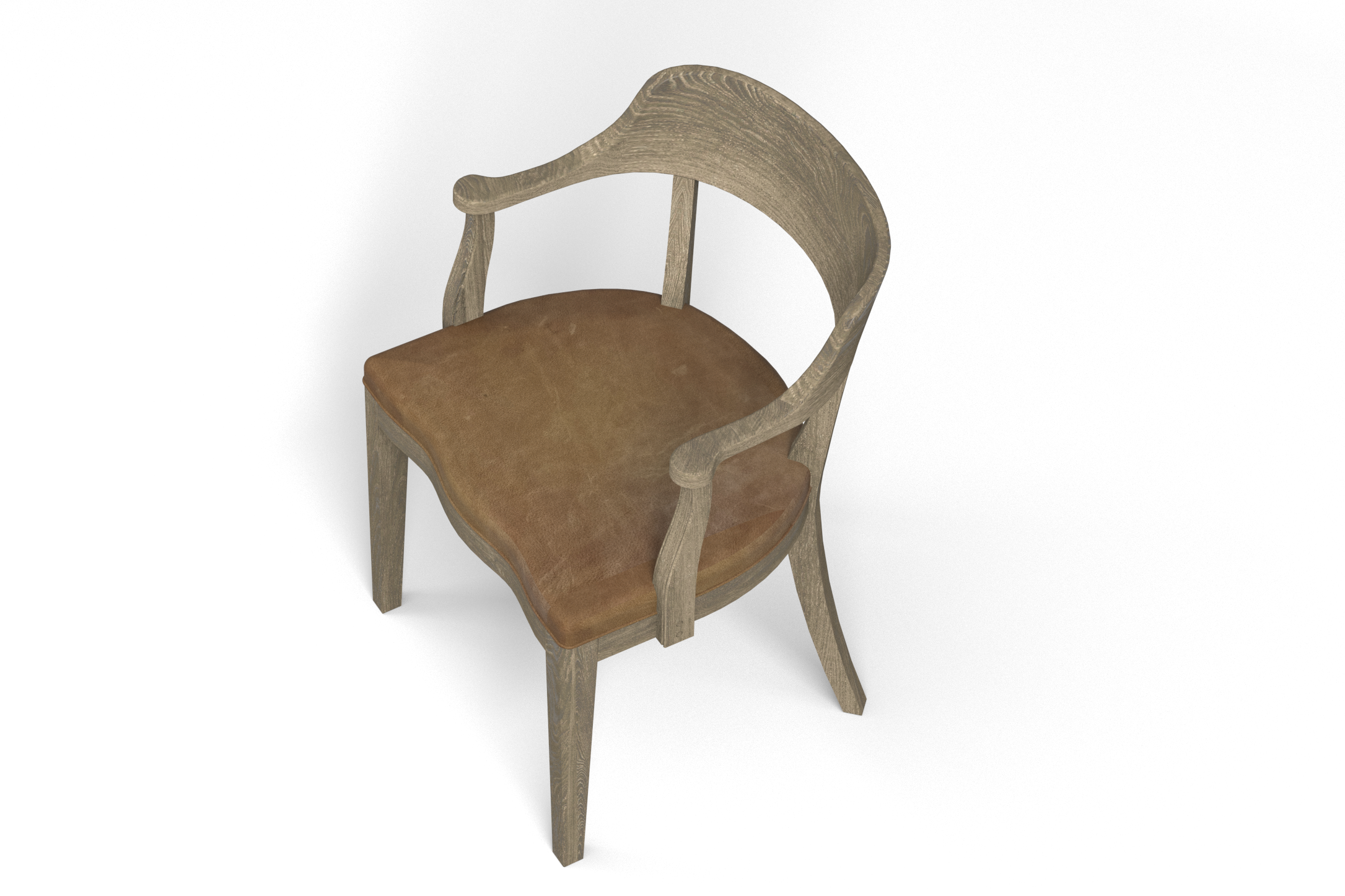 Dalton Dining Chair - 3D CAD