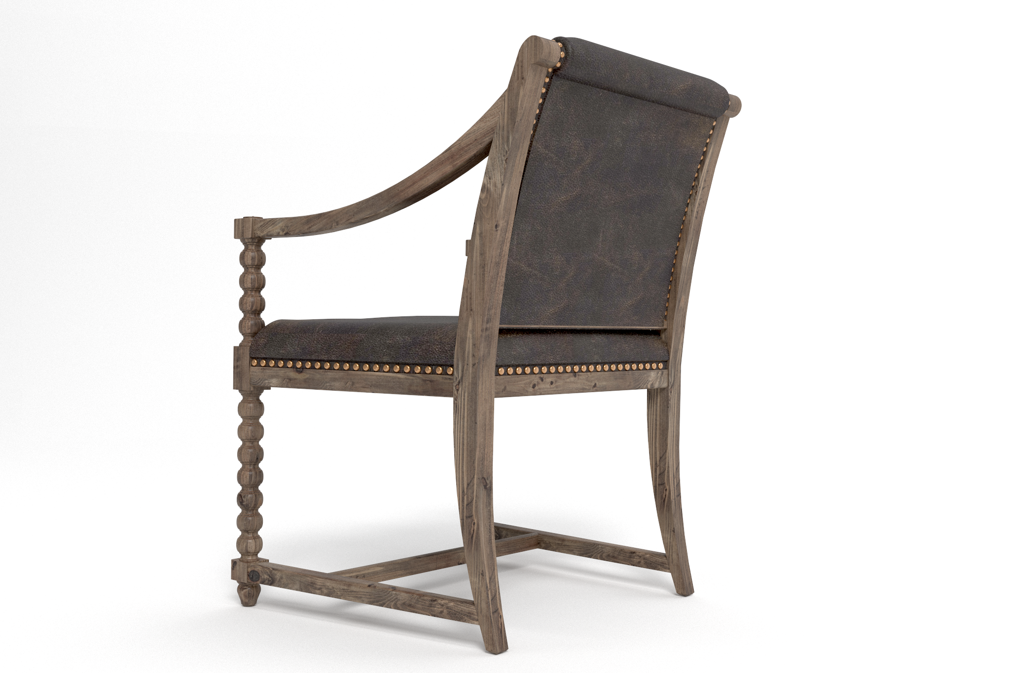 Lagos Arm Chair - 3D CAD