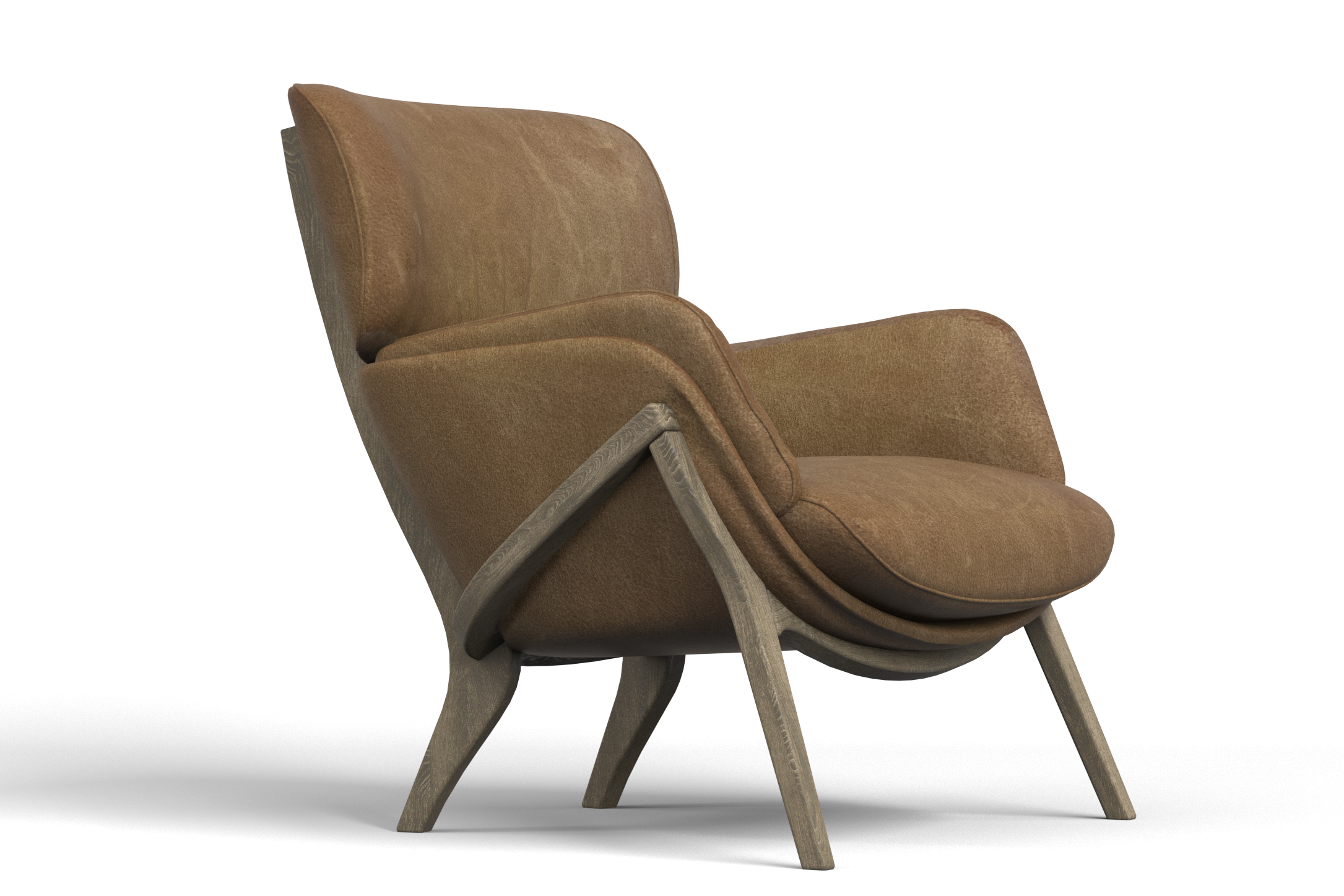 Aspen Lounge Chair - 3D CAD