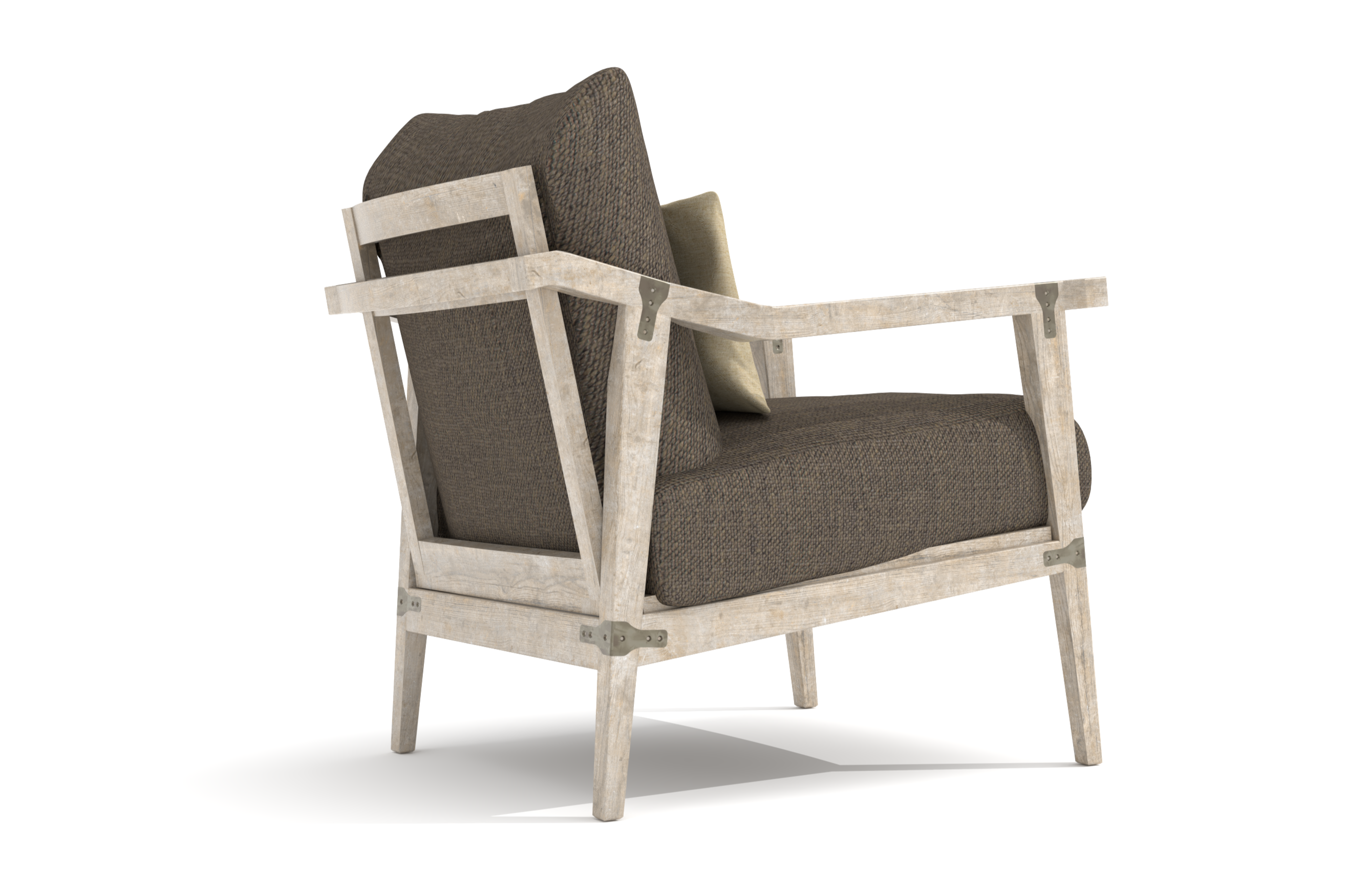 Lucerne Lounge Chair - 3D CAD