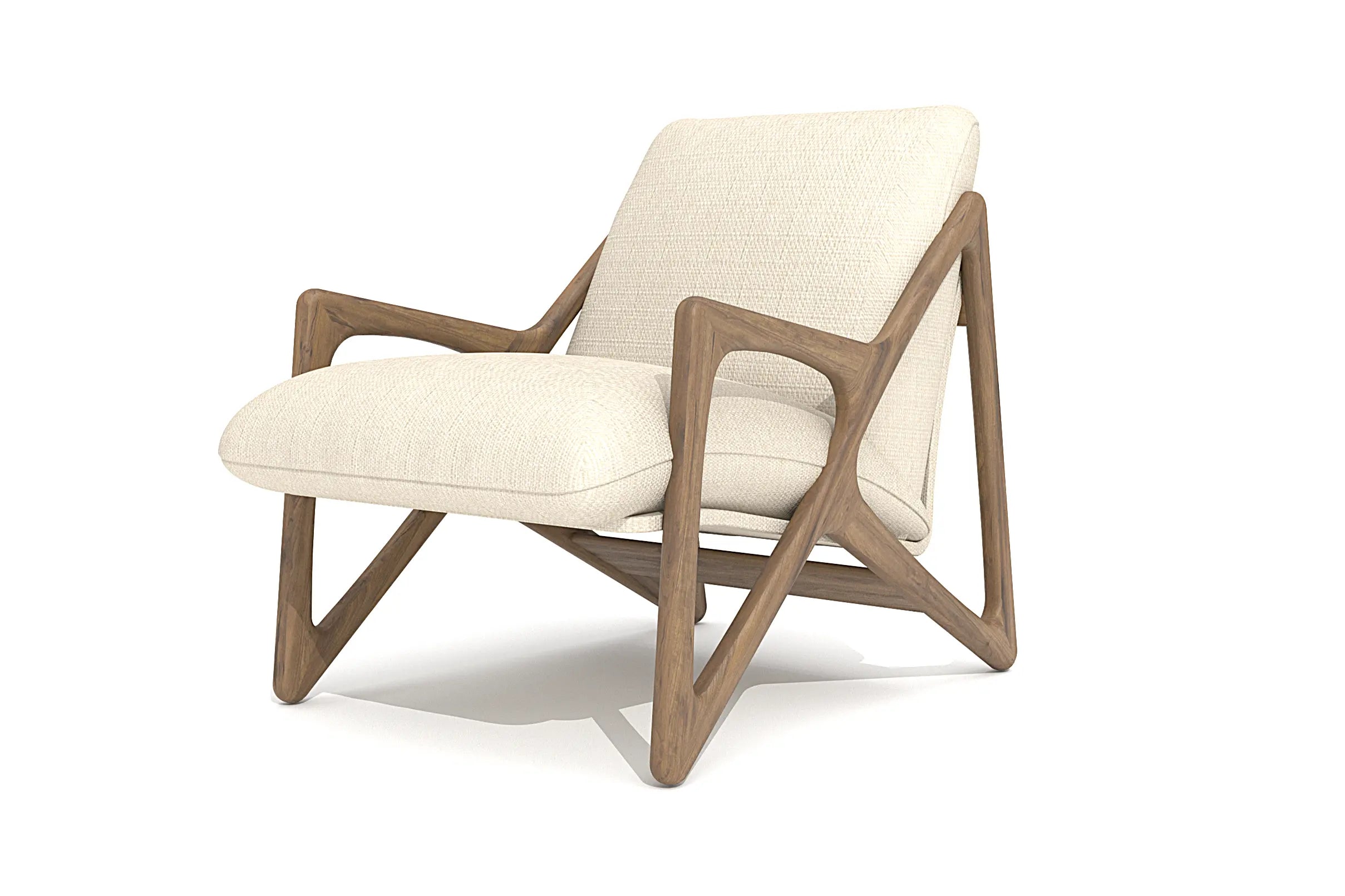 Janis Lounge Chair - 3D CAD Craft'n Build
