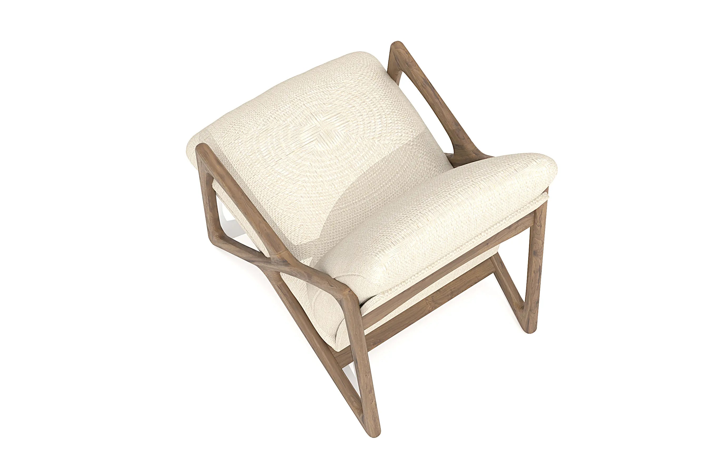 Janis Lounge Chair - 3D CAD Craft'n Build