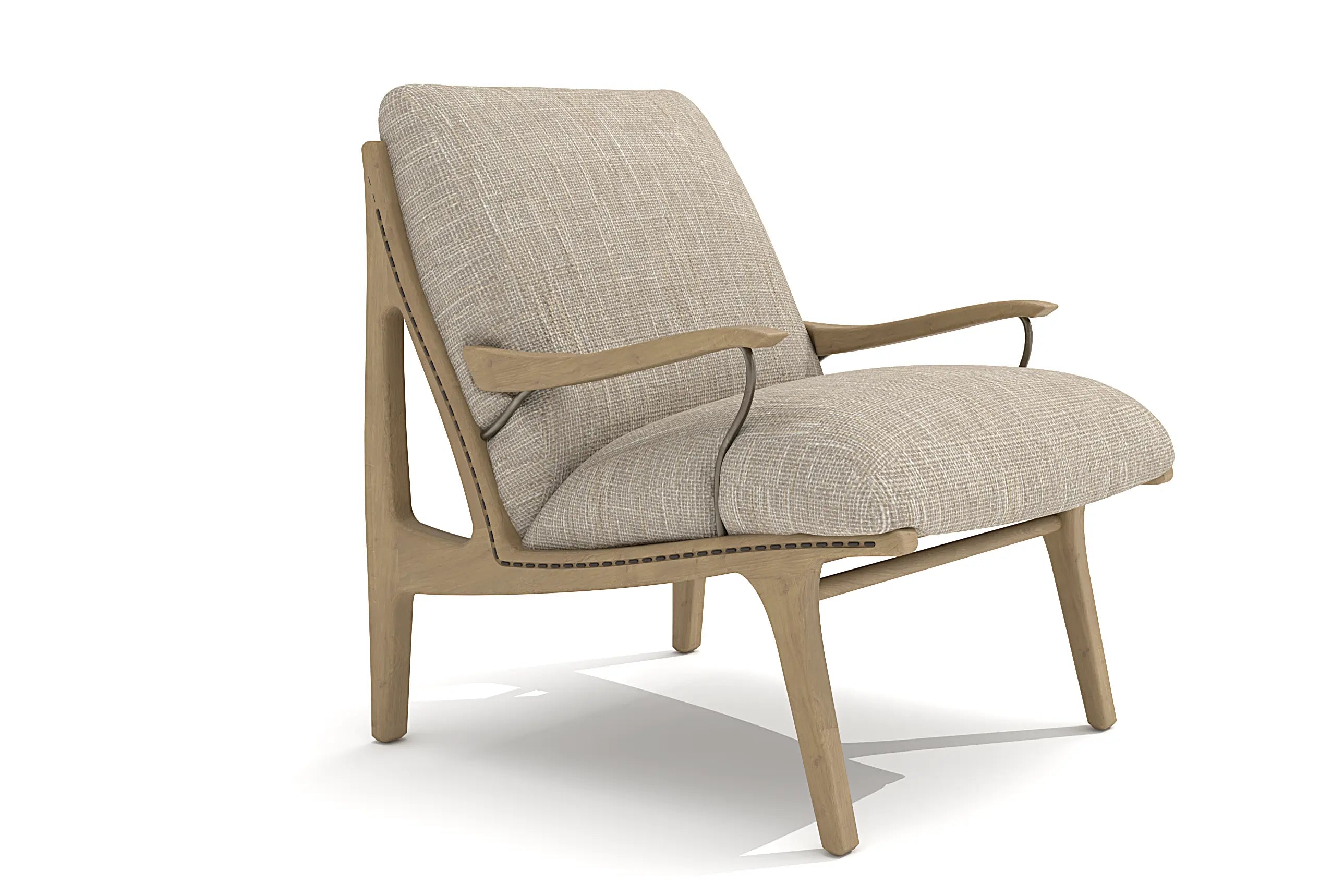 Lennon Lounge Chair - 3D CAD Craft'n Build