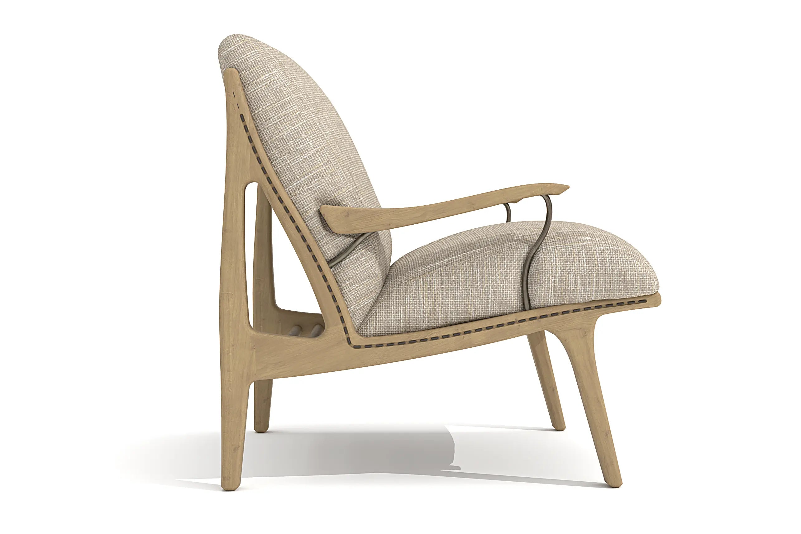 Lennon Lounge Chair - 3D CAD Craft'n Build
