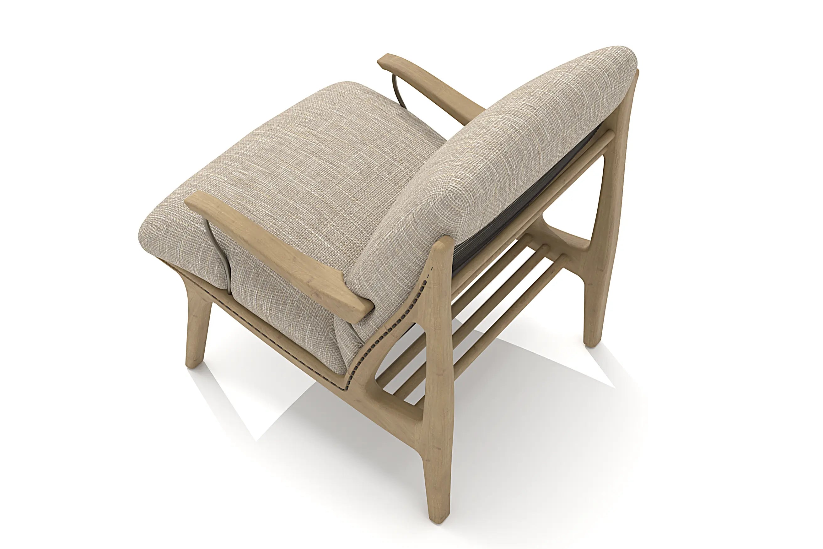 Lennon Lounge Chair - 3D CAD Craft'n Build
