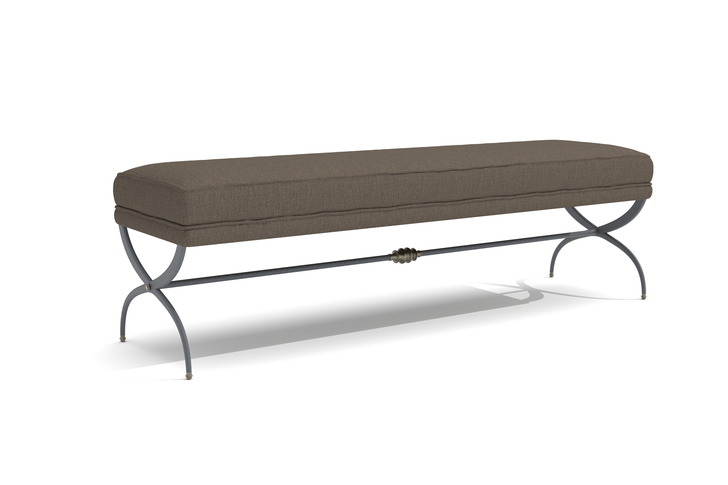 Taurug Bed-end Bench - 3D CAD