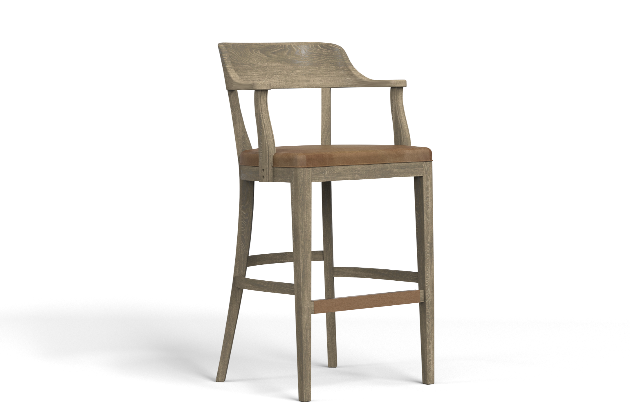 Dalton Bar Stool - 3D CAD