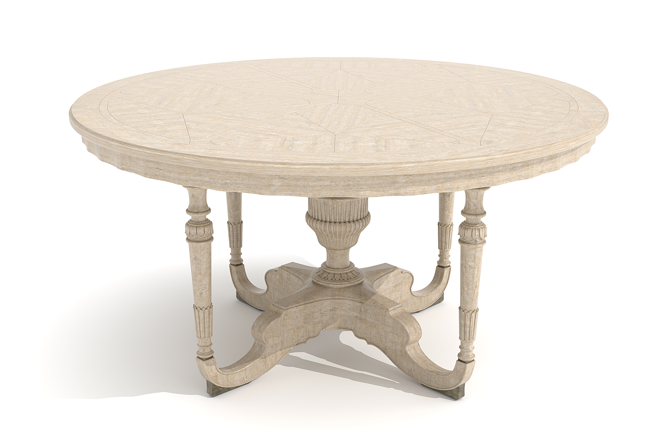 Oslo Dining Table - 3D CAD