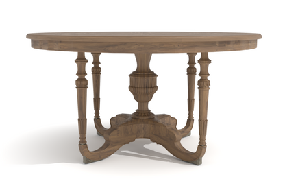 Oslo Dining Table - 3D CAD