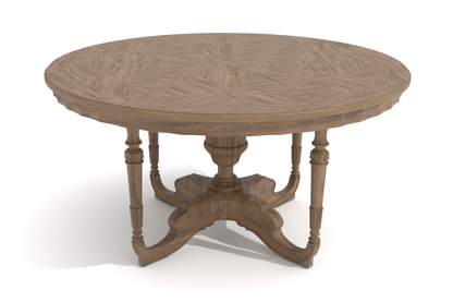 Oslo Dining Table - 3D CAD